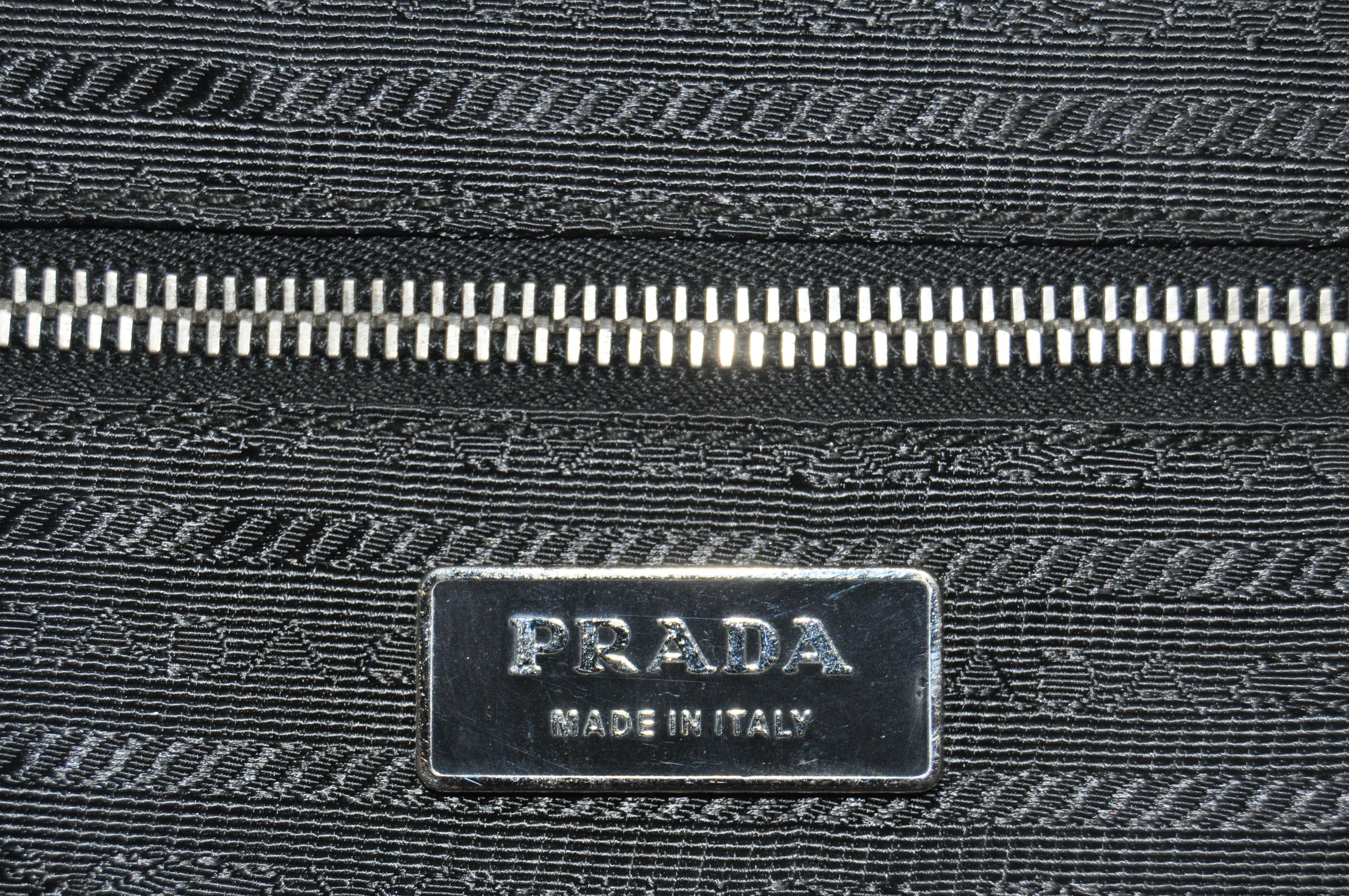 Prada Prada - S/S 10 - Saffiano-Trimmed Tessuto Trolley Size ONE SIZE - 16 Thumbnail