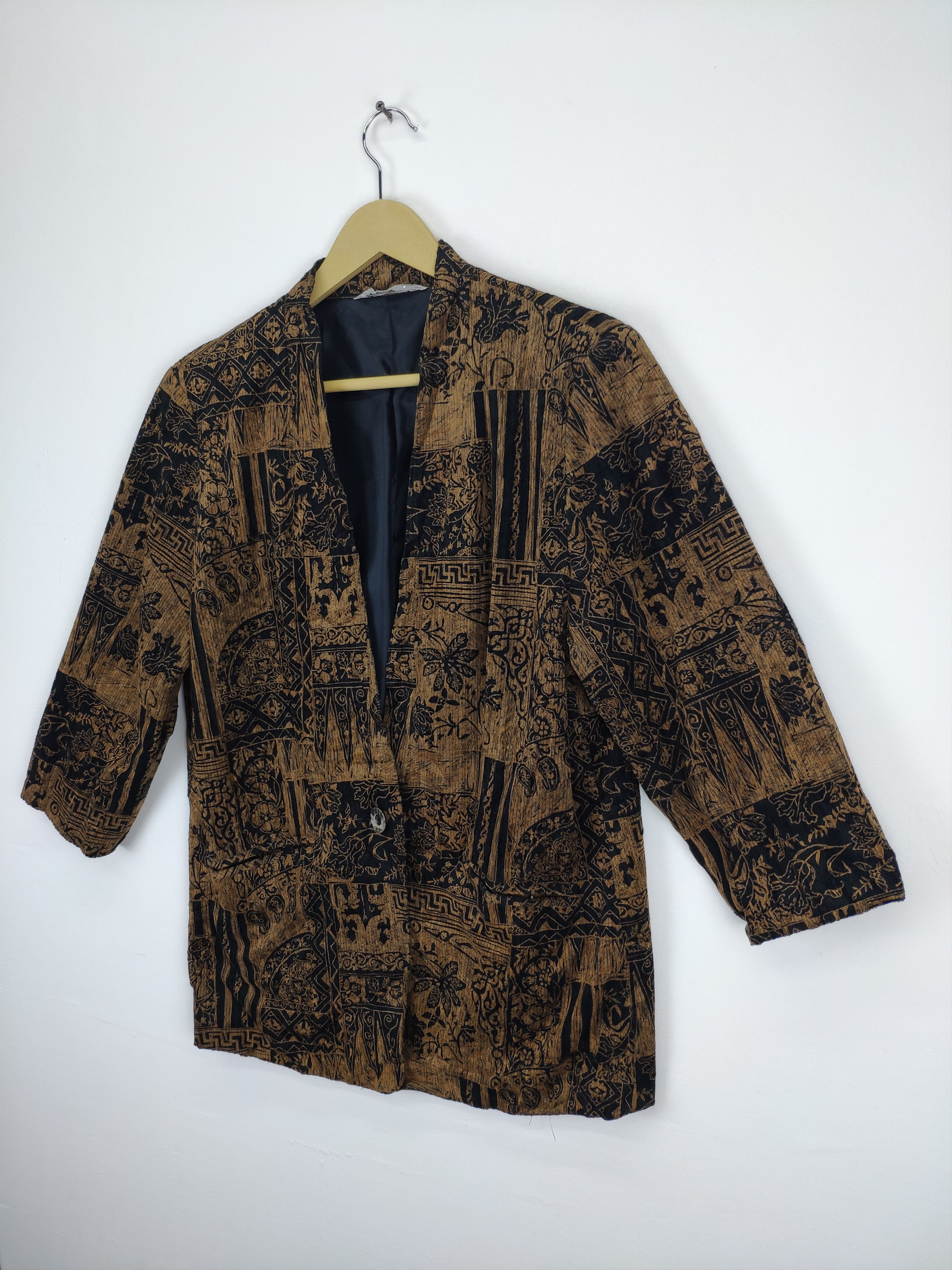 Japanese Brand × Vintage Vintage Blazer Fullprint Kapital Style Size M / US 6-8 / IT 42-44 - 2 Thumbnail