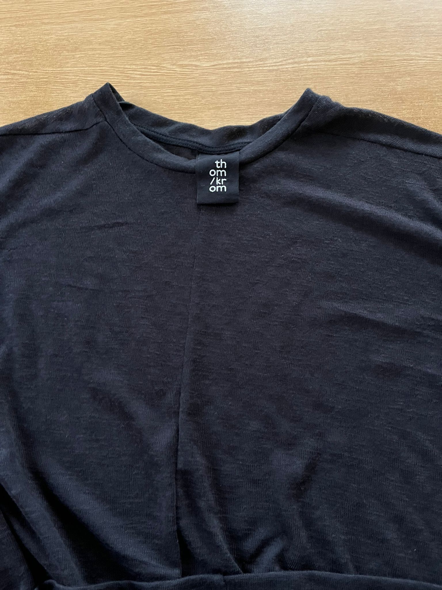 Thom Krom Thom Krom black Short Sleeve Size:XXL Size US XXL / EU 58 / 5 - 2 Thumbnail
