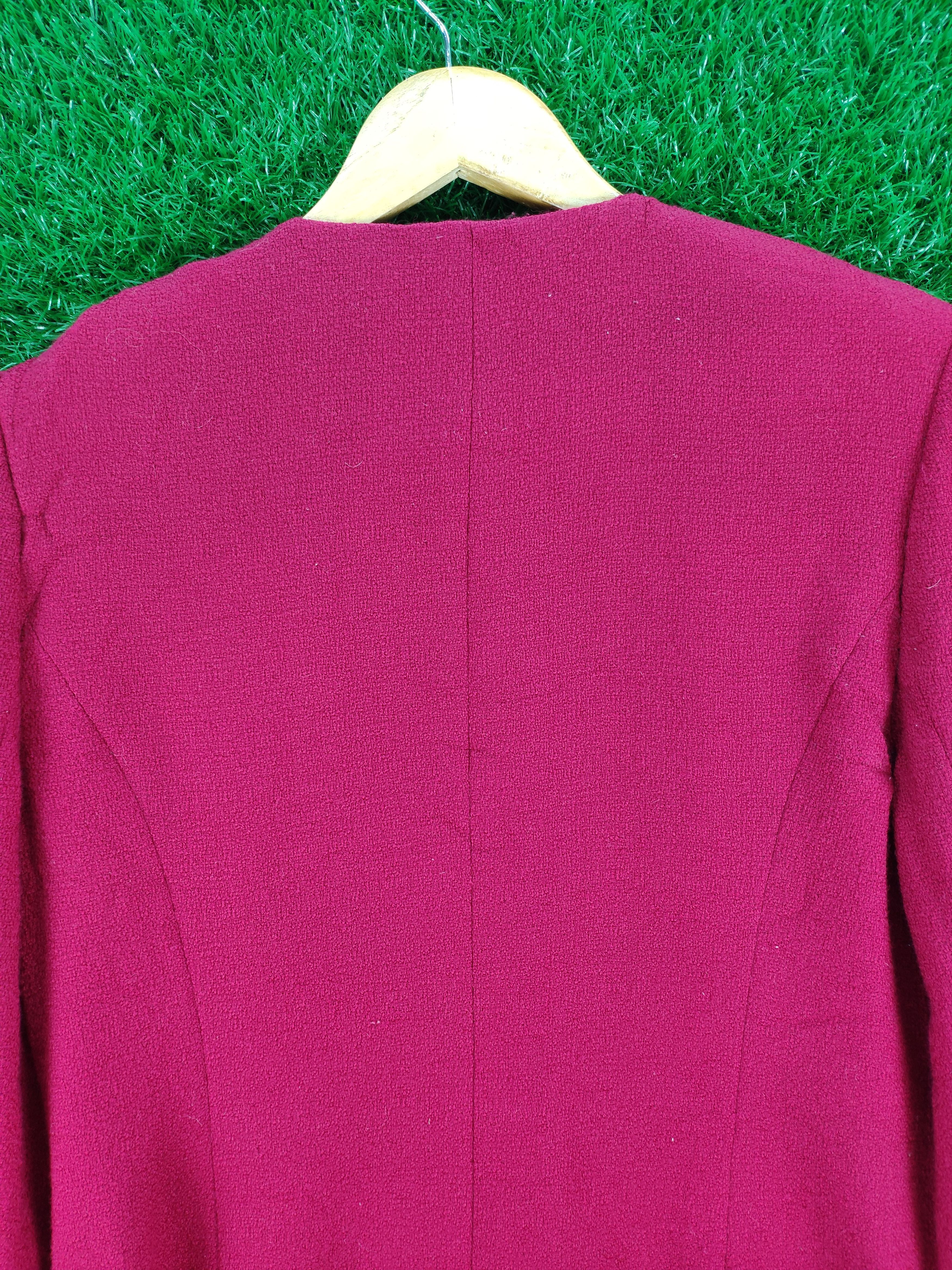 Designer × Japanese Brand Vintage Wool Cropped Cardigan Issey Miyake Style Size S / US 4 / IT 40 - 12 Thumbnail