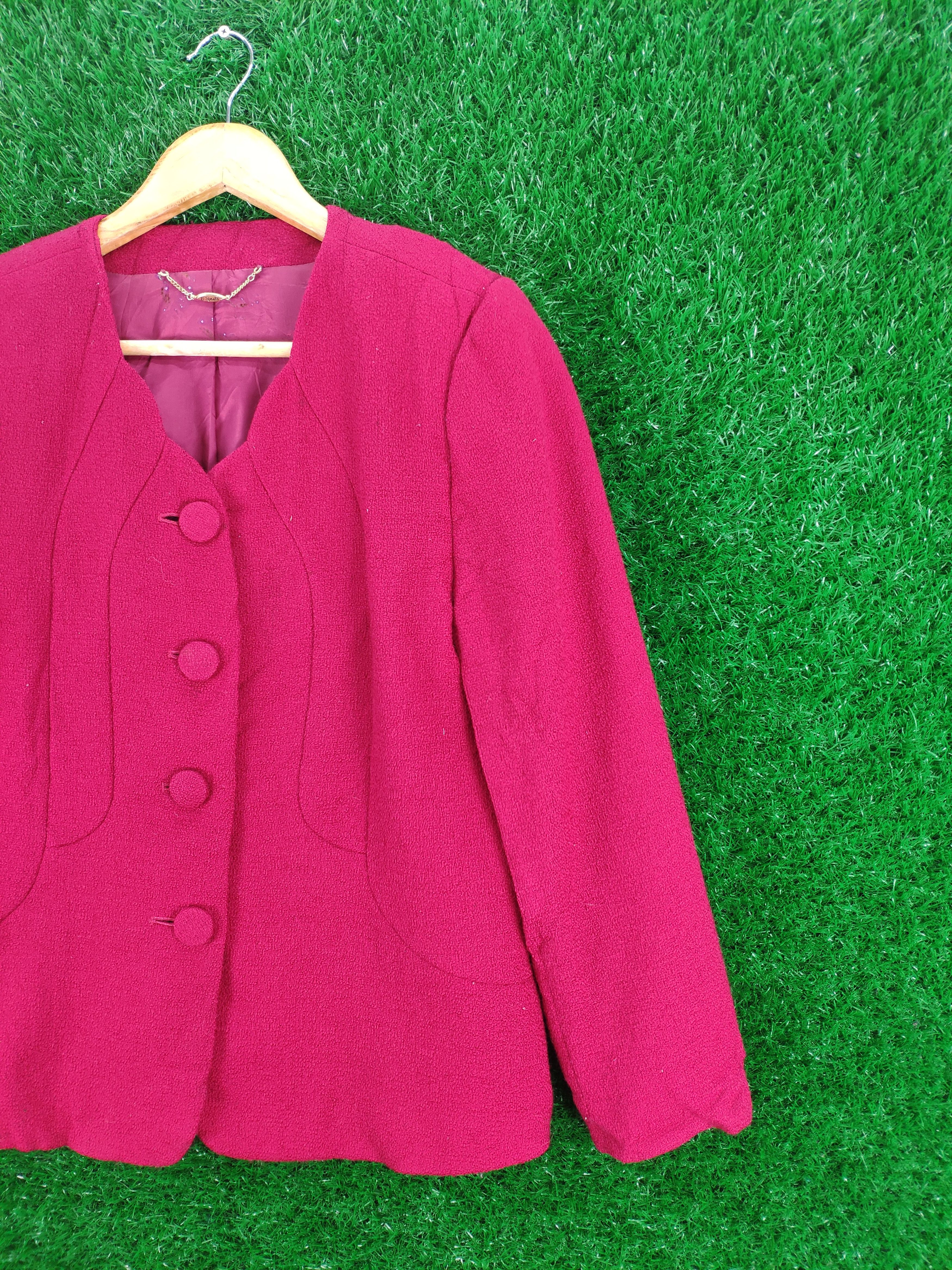 Designer × Japanese Brand Vintage Wool Cropped Cardigan Issey Miyake Style Size S / US 4 / IT 40 - 6 Thumbnail