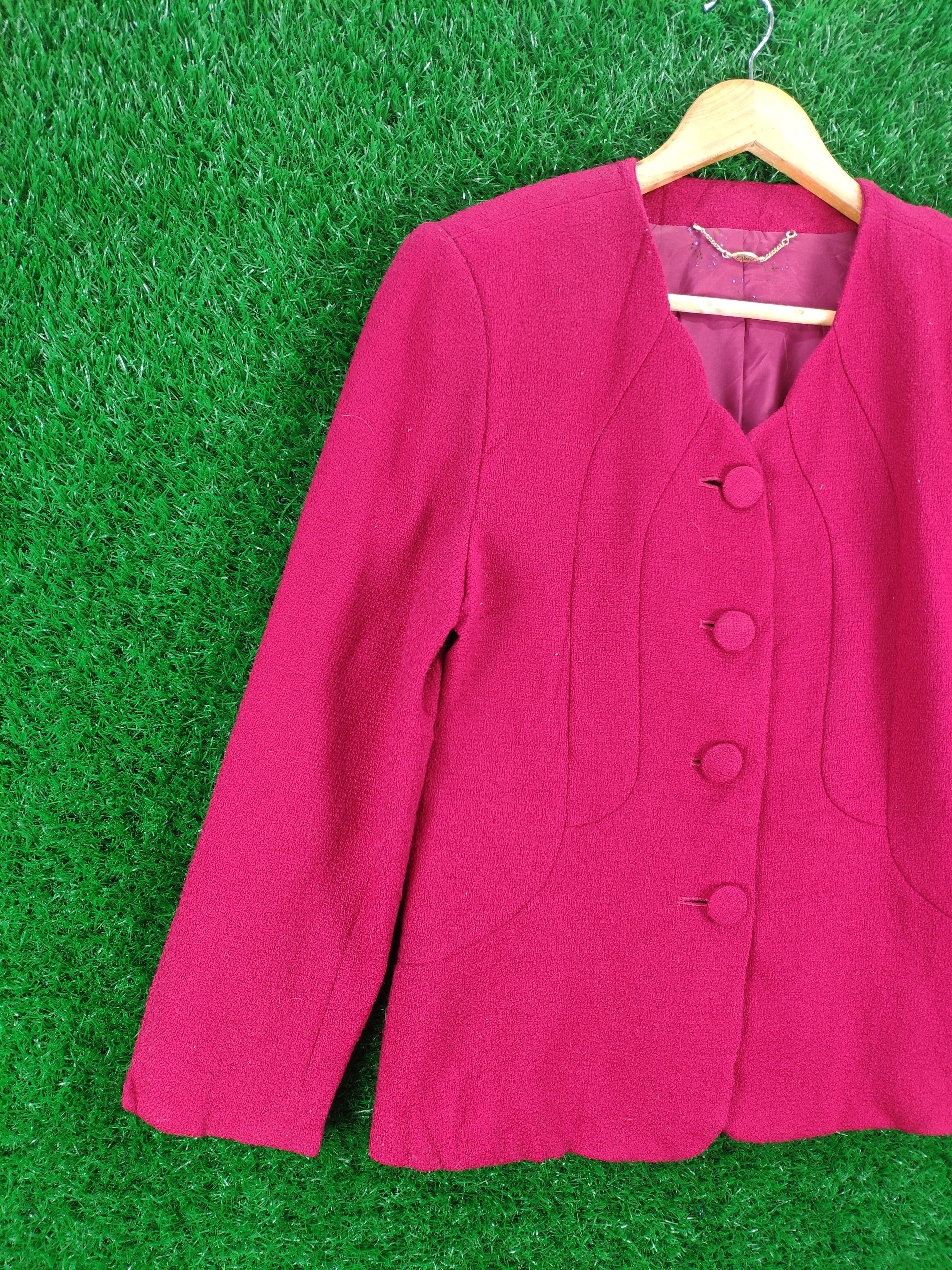 Designer × Japanese Brand Vintage Wool Cropped Cardigan Issey Miyake Style Size S / US 4 / IT 40 - 7 Thumbnail