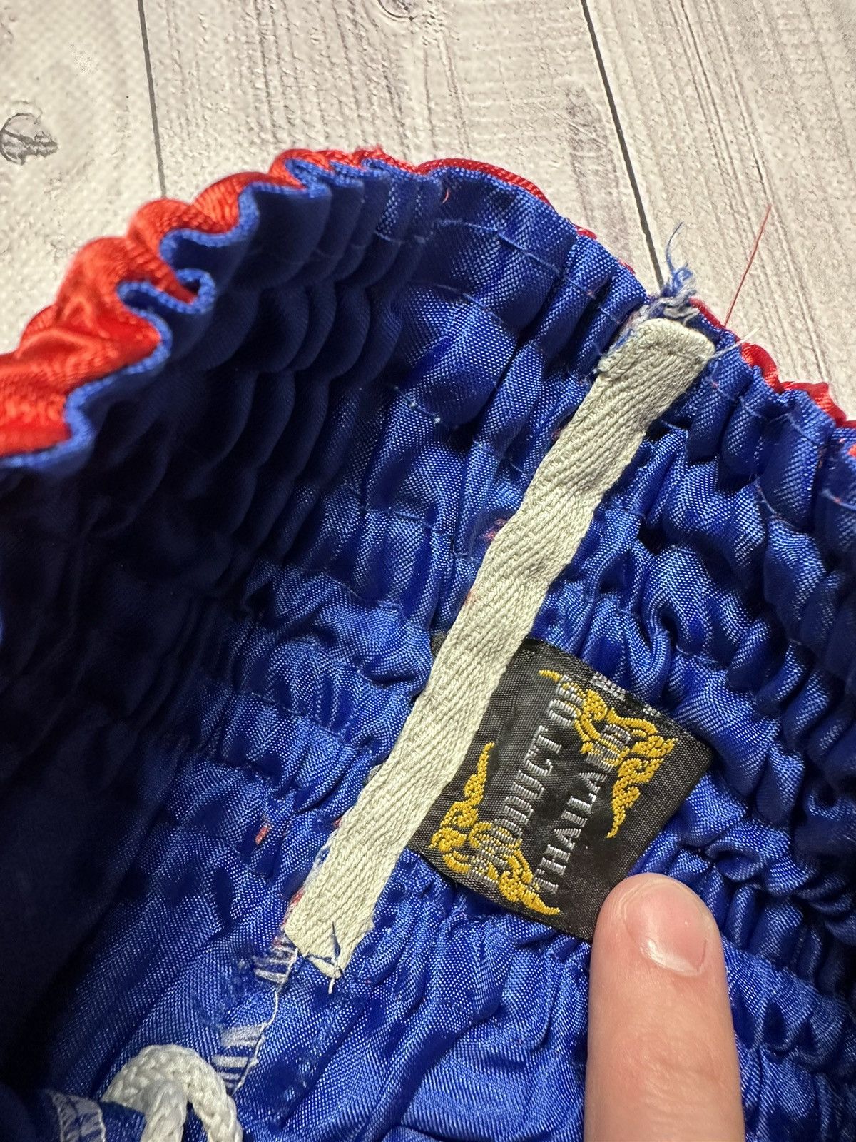 Other × Vintage Vintage Muay Thai boxing Thailand shorts size L Size US 34 / EU 50 - 6 Thumbnail