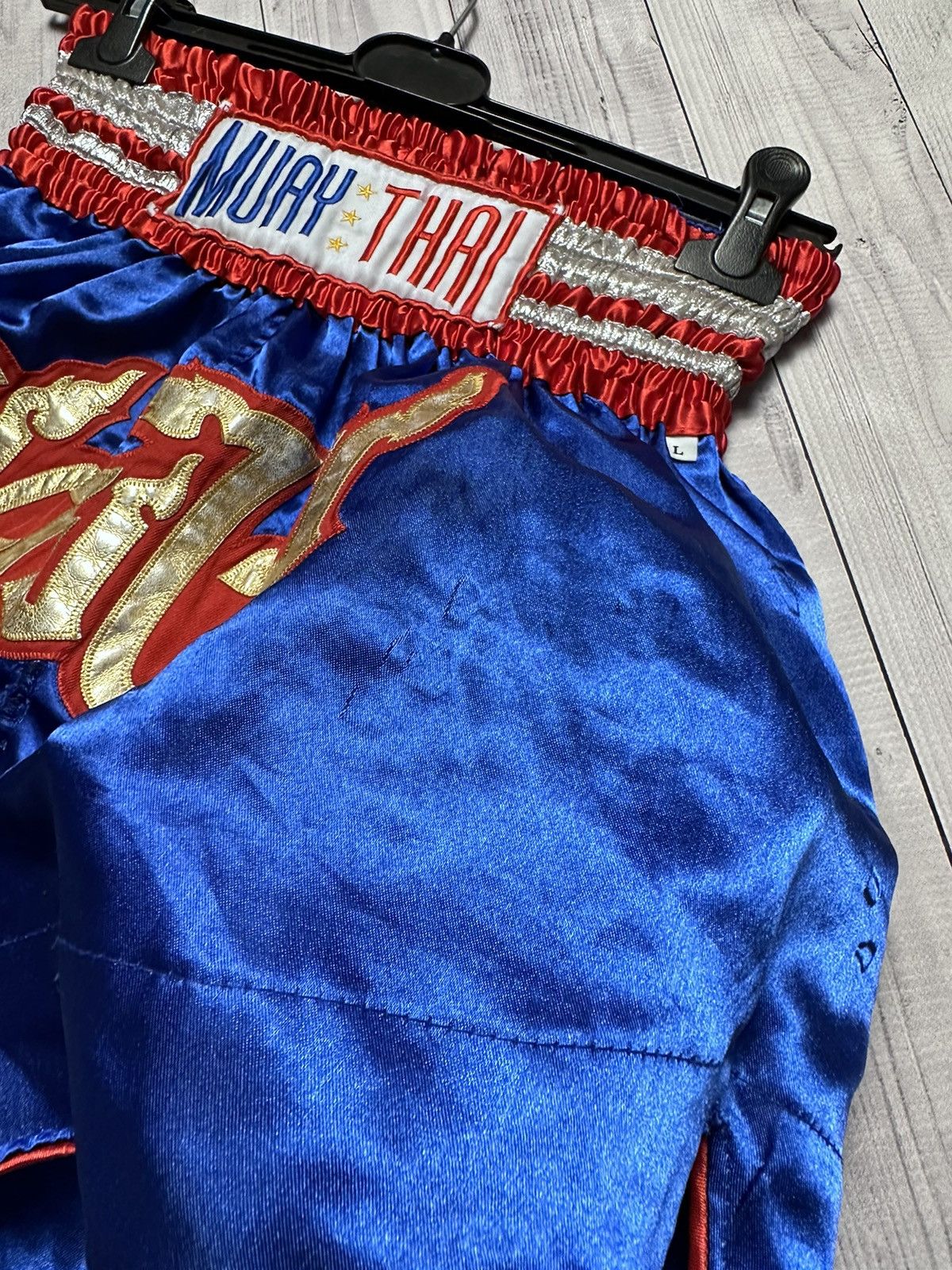 Other × Vintage Vintage Muay Thai boxing Thailand shorts size L Size US 34 / EU 50 - 2 Thumbnail