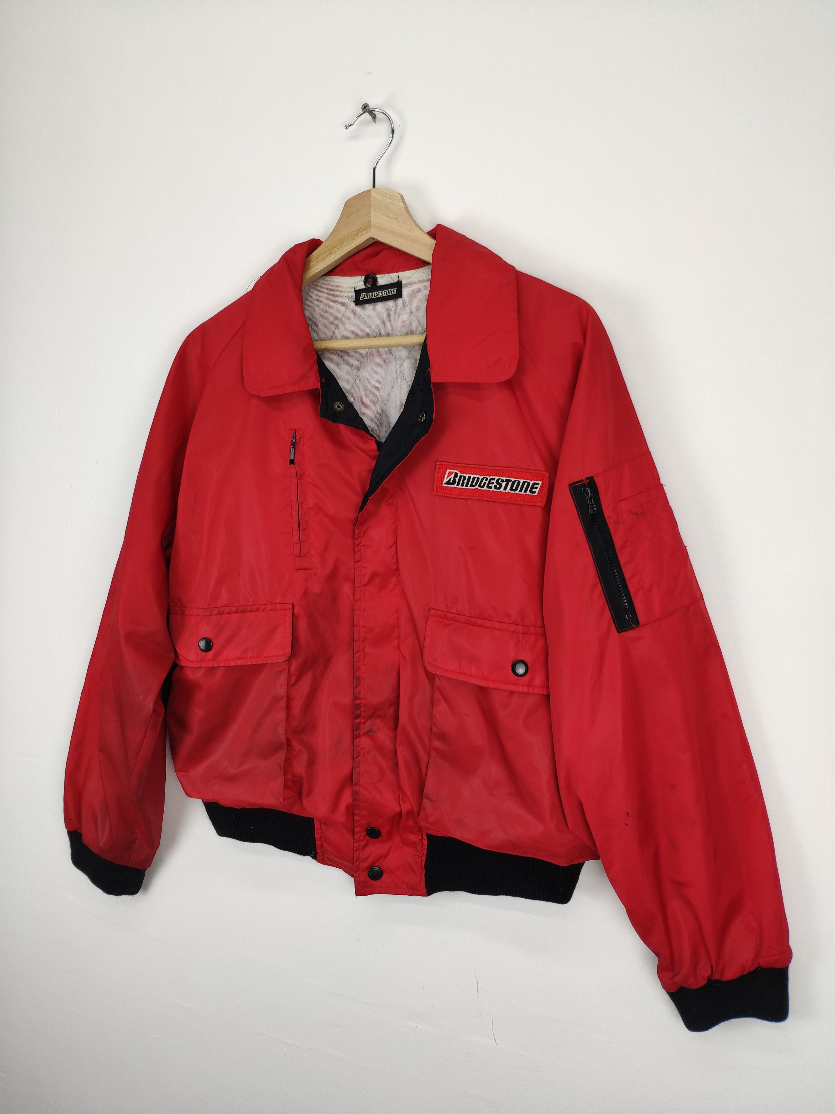 Other Vintage Bridgestone Jacket Snap Button Size US M / EU 48-50 / 2 - 2 Thumbnail