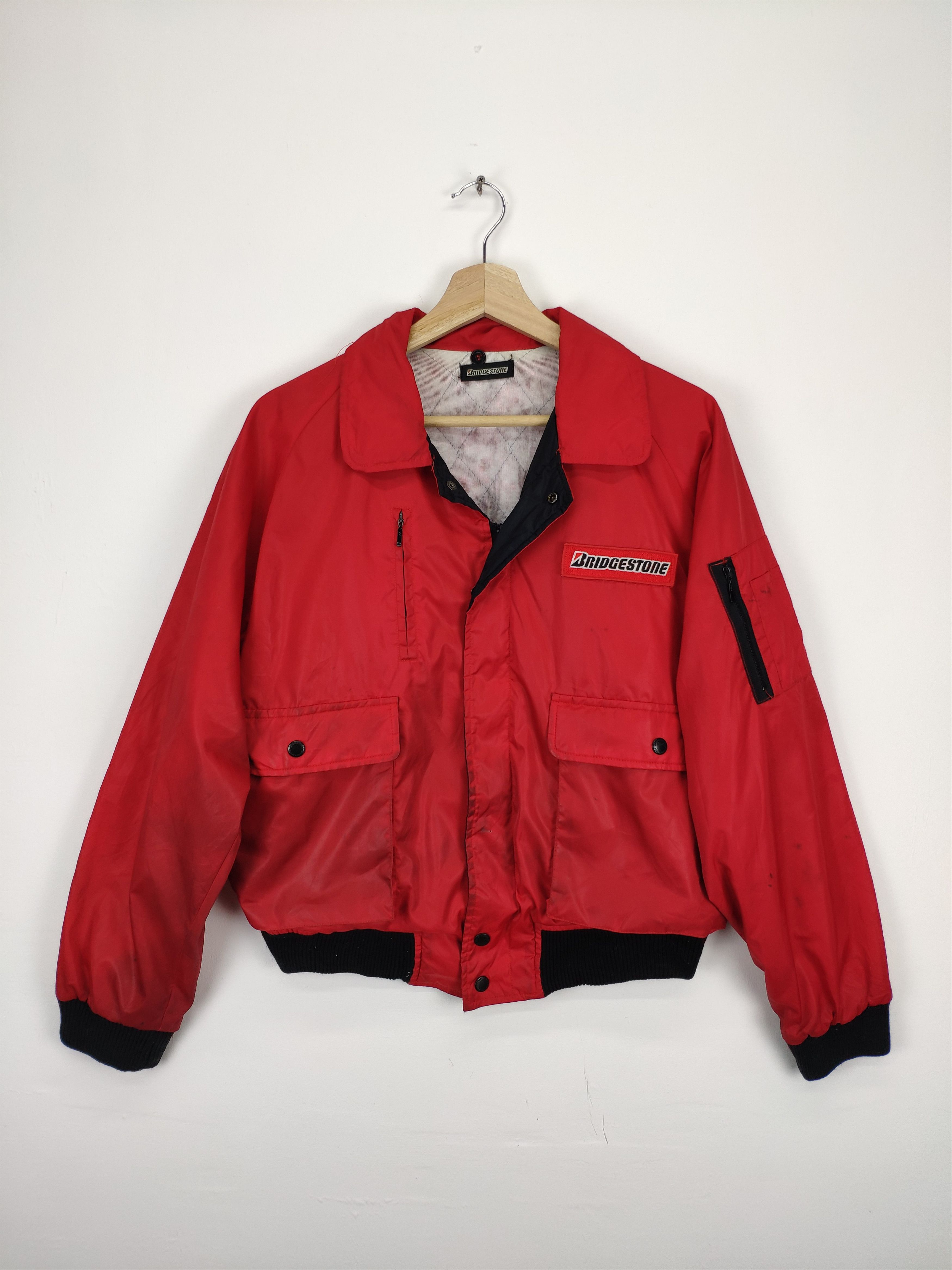 Other Vintage Bridgestone Jacket Snap Button Size US M / EU 48-50 / 2 - 1 Thumbnail