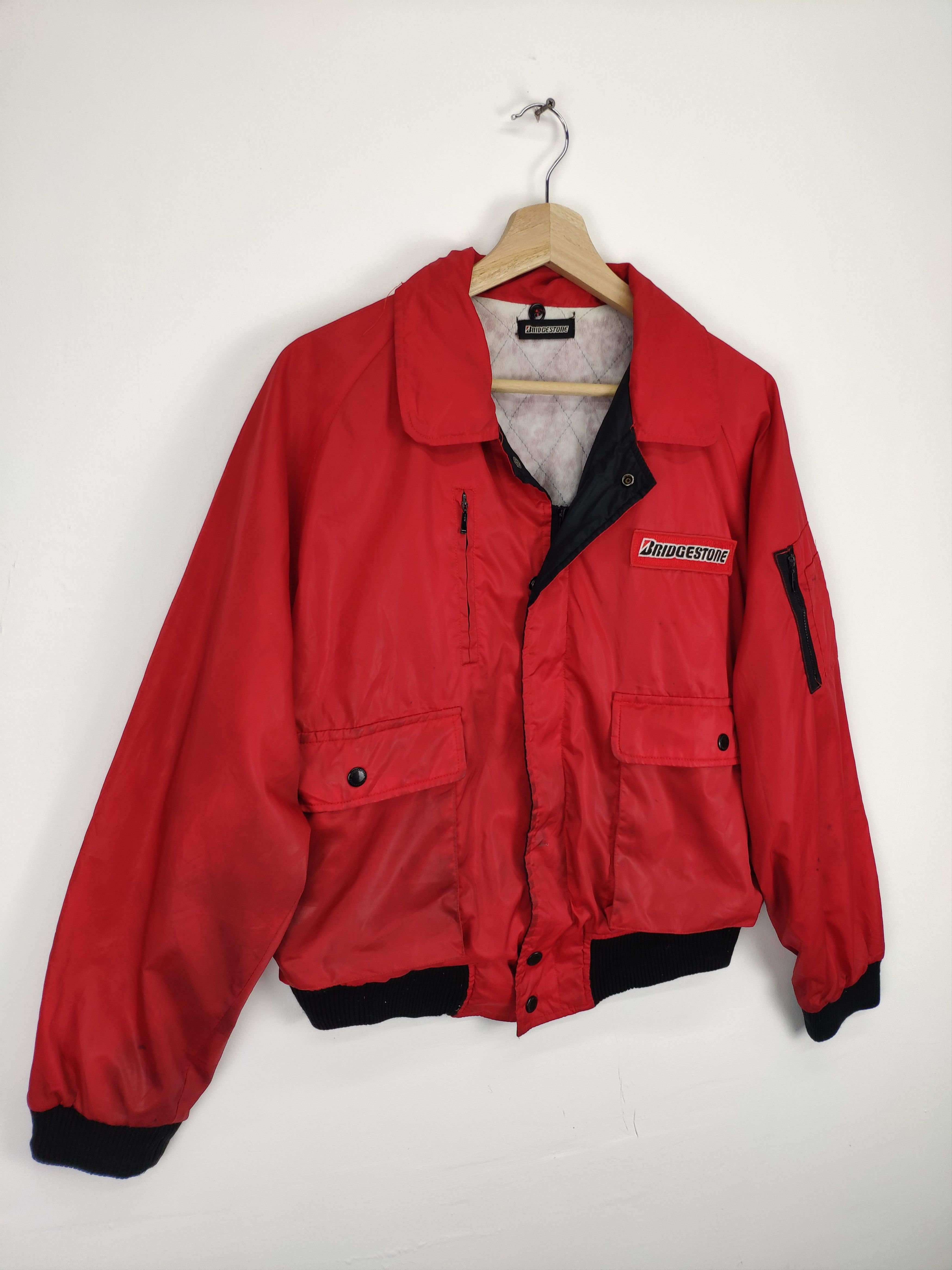 Other Vintage Bridgestone Jacket Snap Button Size US M / EU 48-50 / 2 - 3 Thumbnail