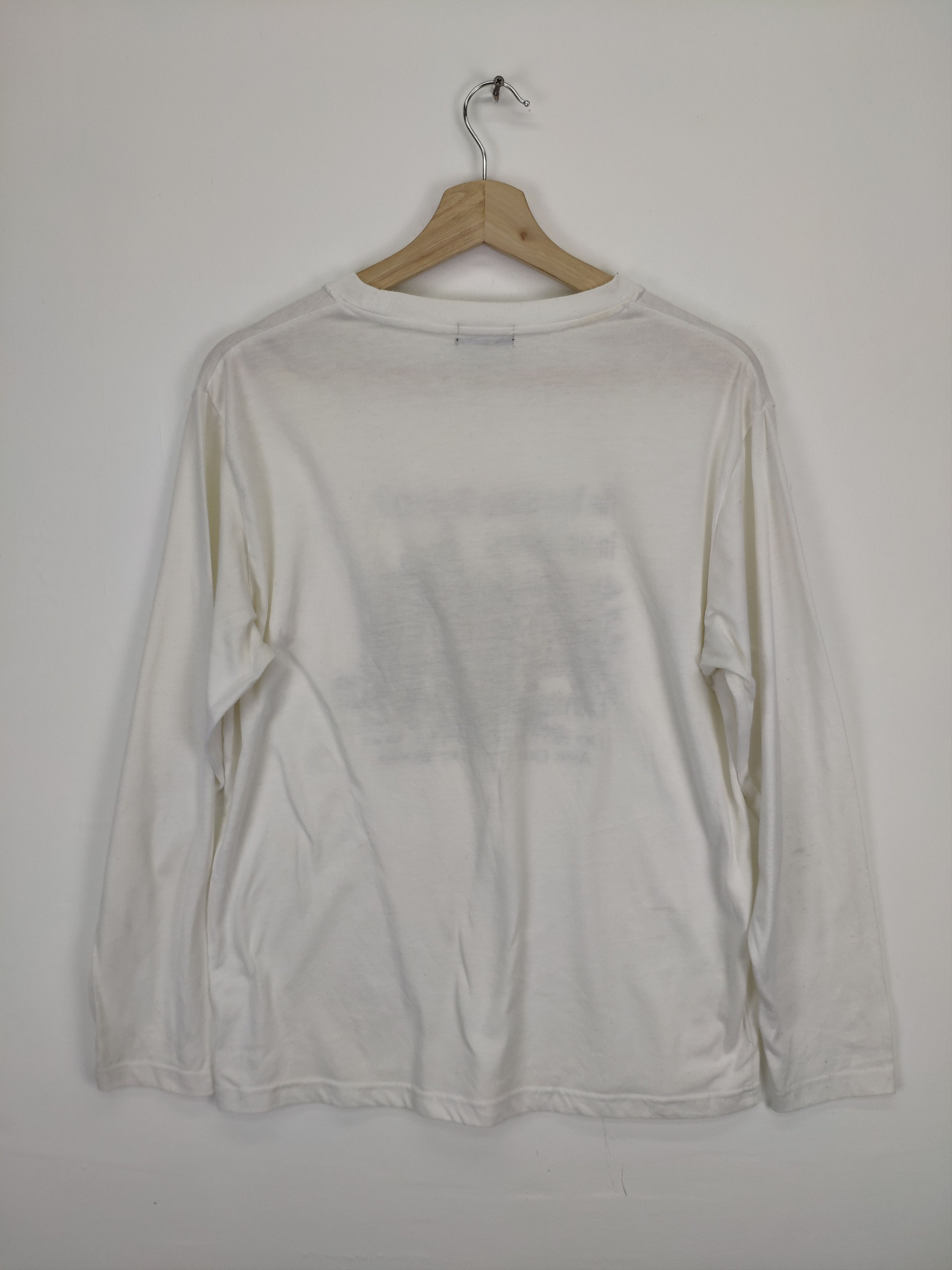 Japanese Brand × Vintage Steal 💥 Vintage Long Sleeve Shirt Art Print by Rob Size US M / EU 48-50 / 2 - 13 Thumbnail