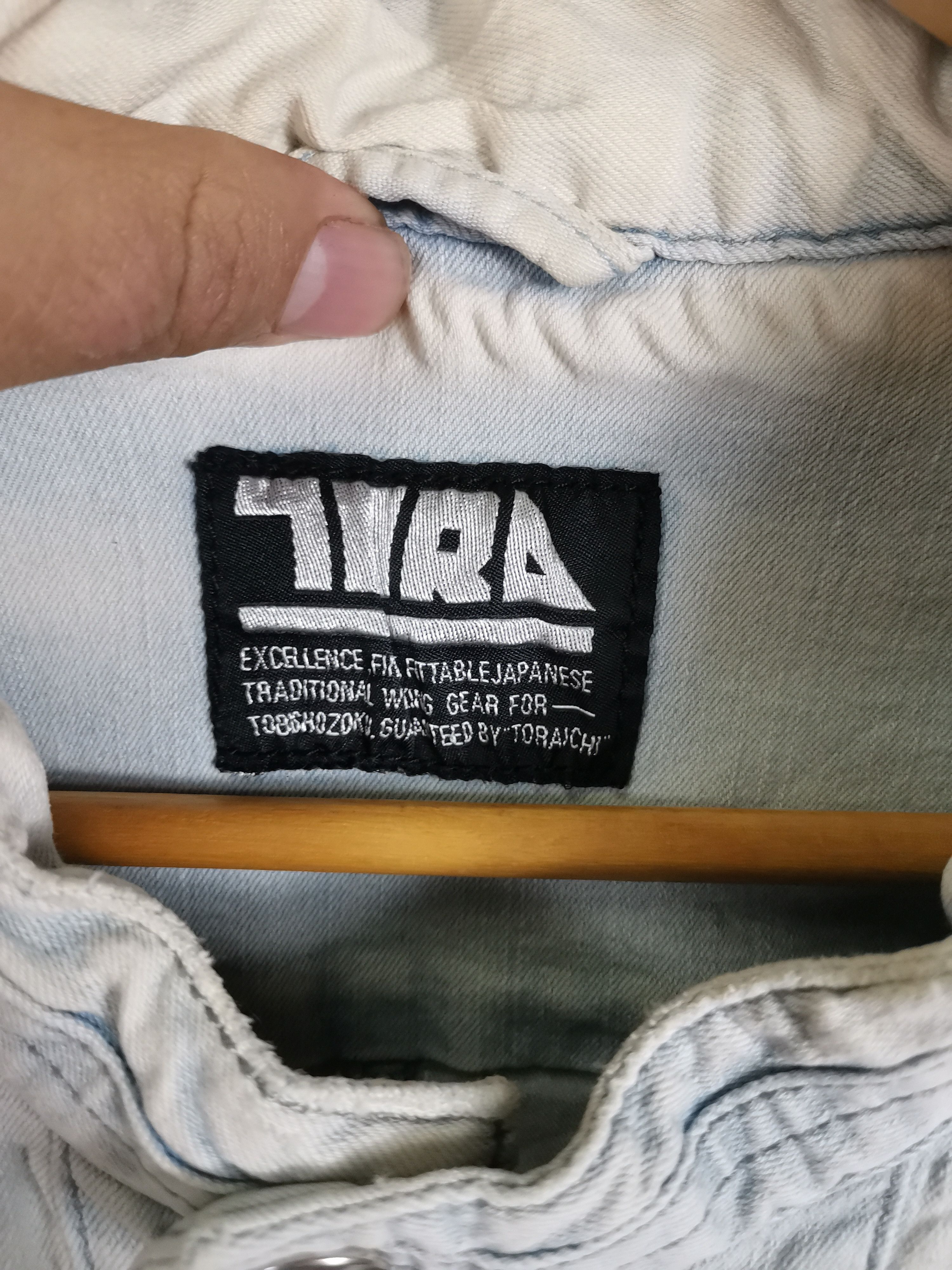 Japanese Brand Vintage Japanese Brand Toraichi Workwear Denim Jacket Size US M / EU 48-50 / 2 - 6 Thumbnail