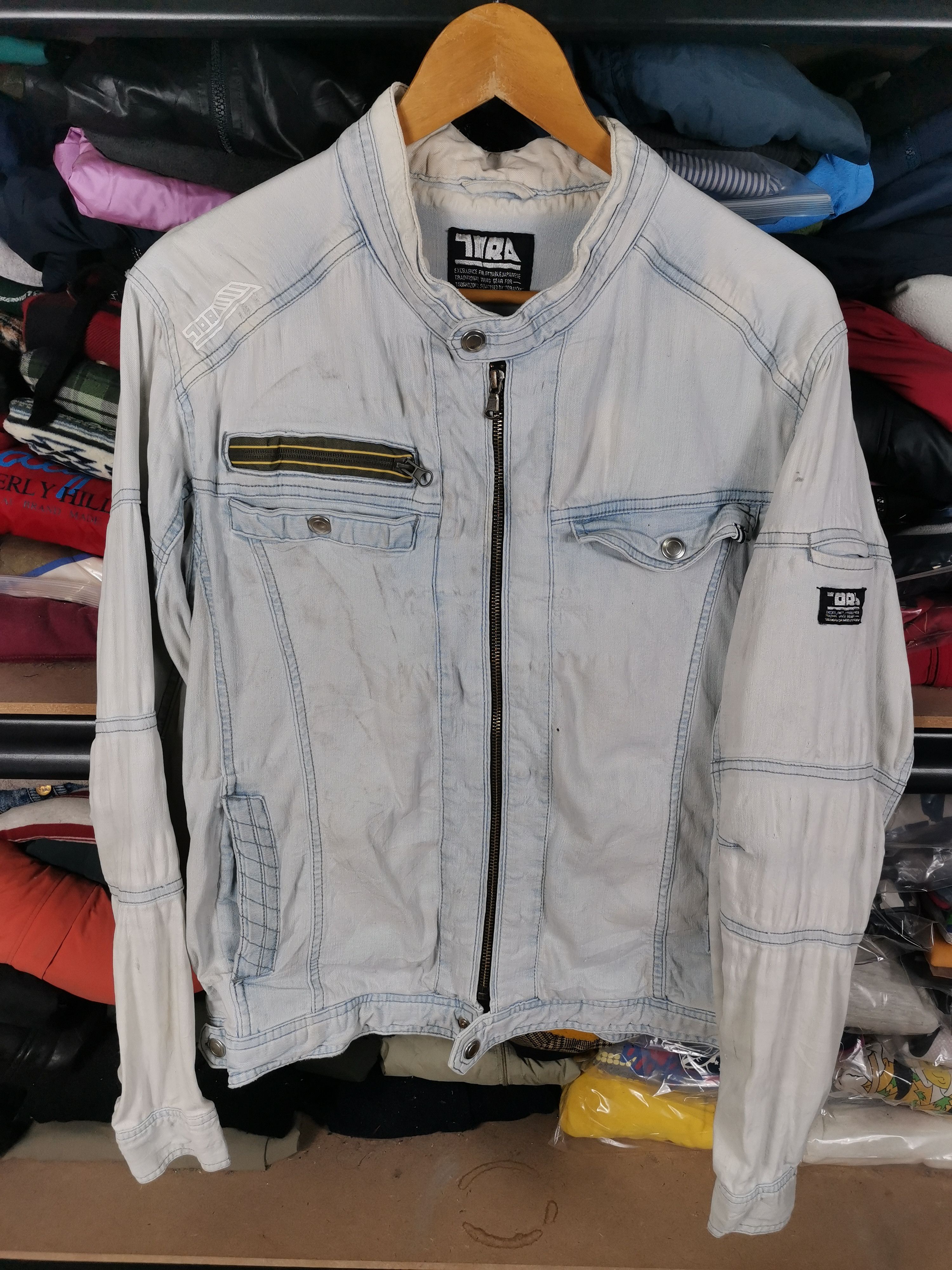 Japanese Brand Vintage Japanese Brand Toraichi Workwear Denim Jacket Size US M / EU 48-50 / 2 - 1 Thumbnail