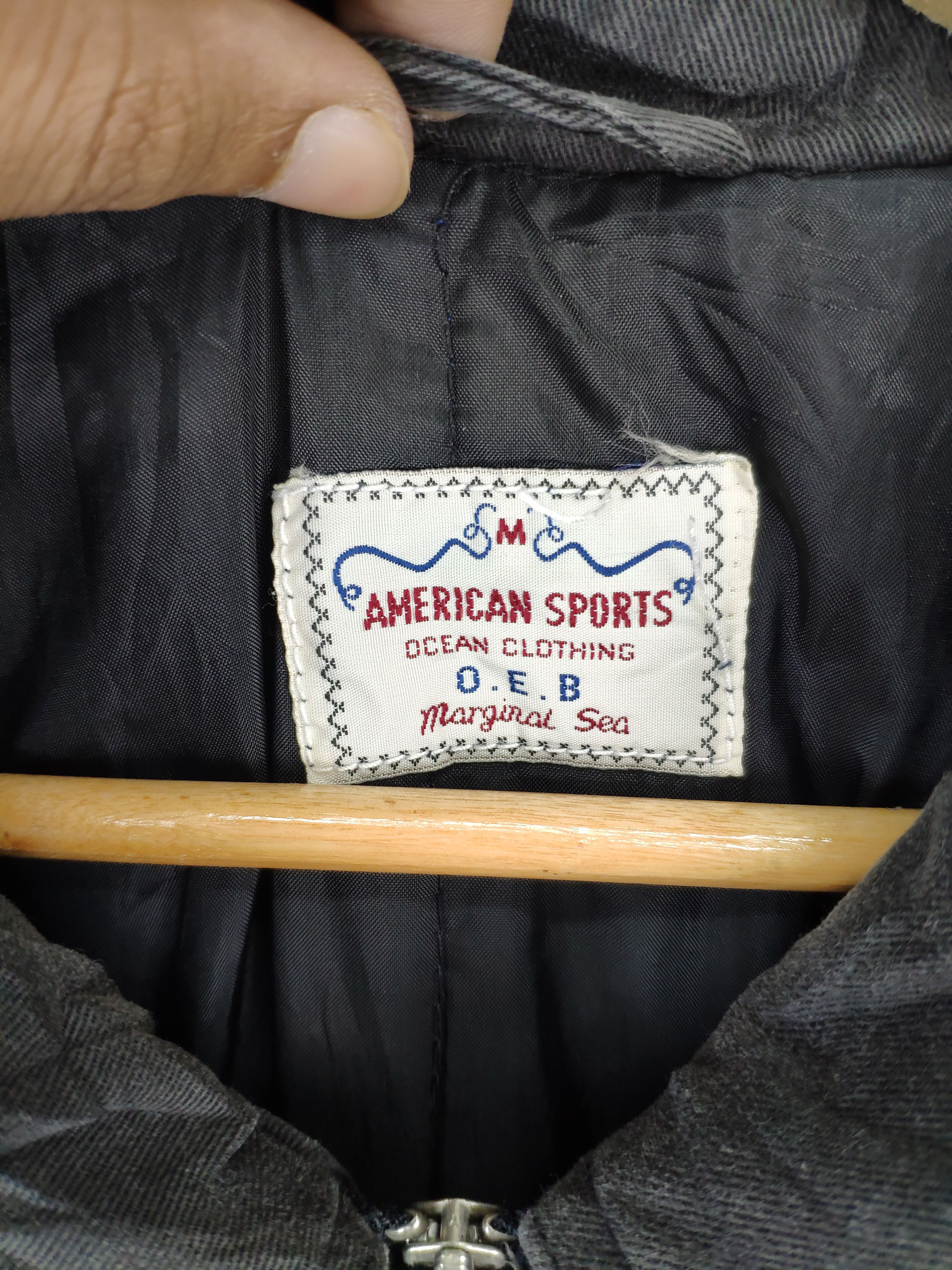 Japanese Brand × Vintage Vintage Bomber Jacket American Sports Sun Faded Size US M / EU 48-50 / 2 - 3 Thumbnail