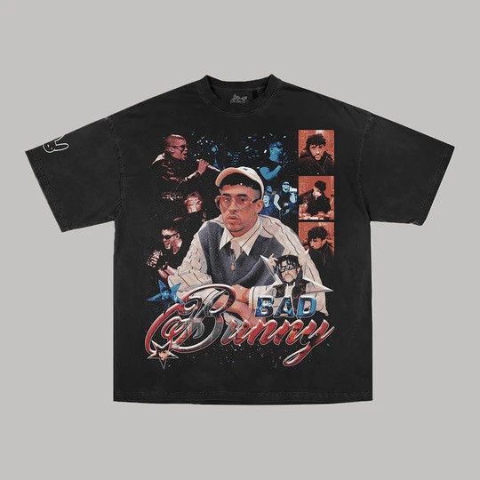 Sergio Calabasas Bad Bunny T-shirt Size US L / EU 52-54 / 3 - 6 Thumbnail