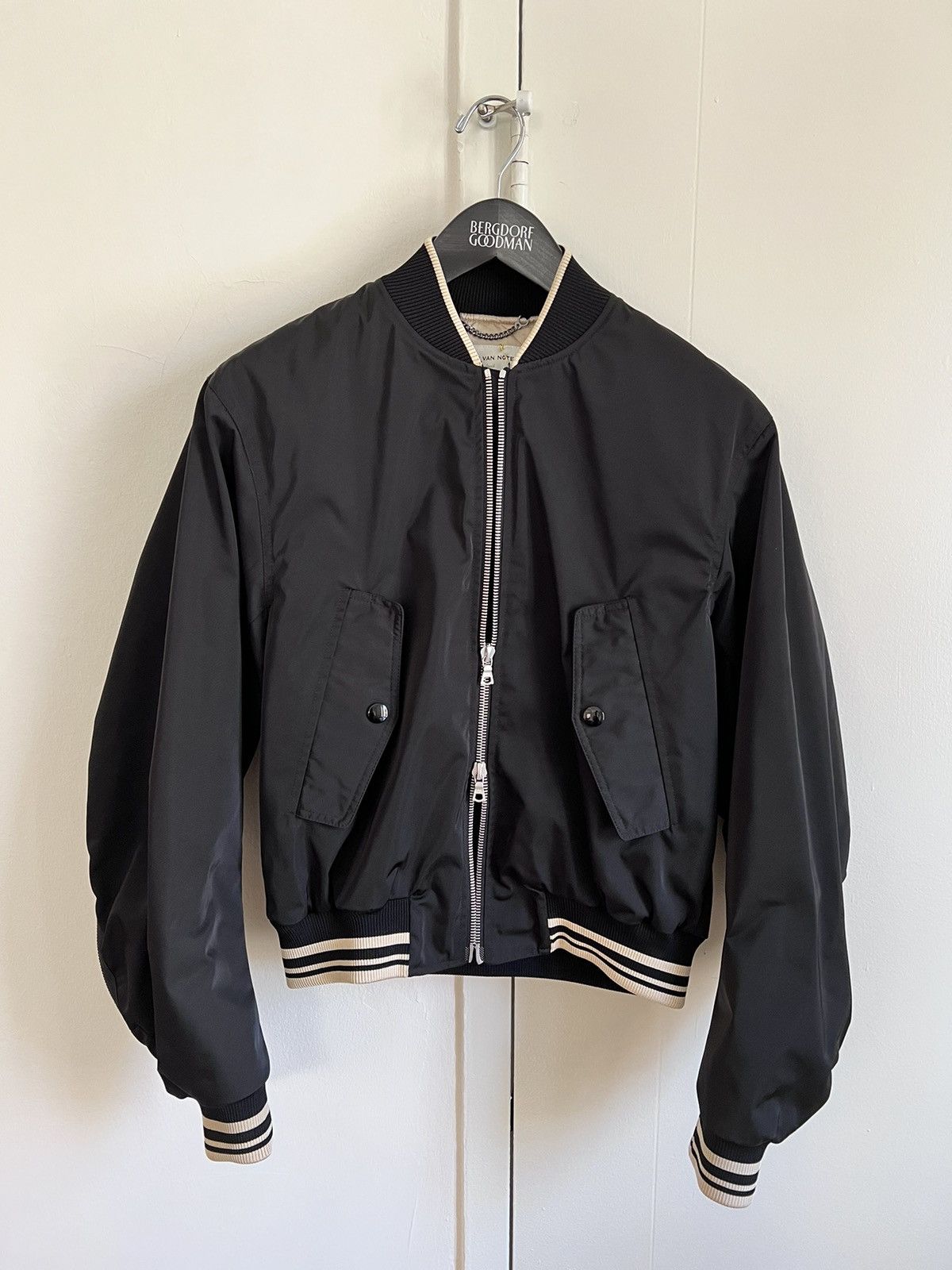 Dries Van Noten Back Zip Bomber Size US S / EU 44-46 / 1 - 3 Thumbnail