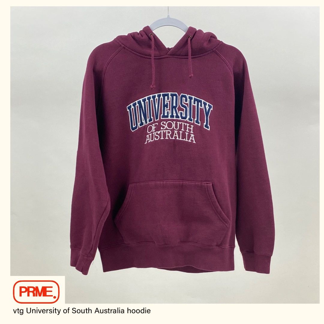 Vintage vintage Y2K UNIVERSITY OF SOUTH AUSTRALIA spellout hoodie Size US M / EU 48-50 / 2 - 2 Thumbnail