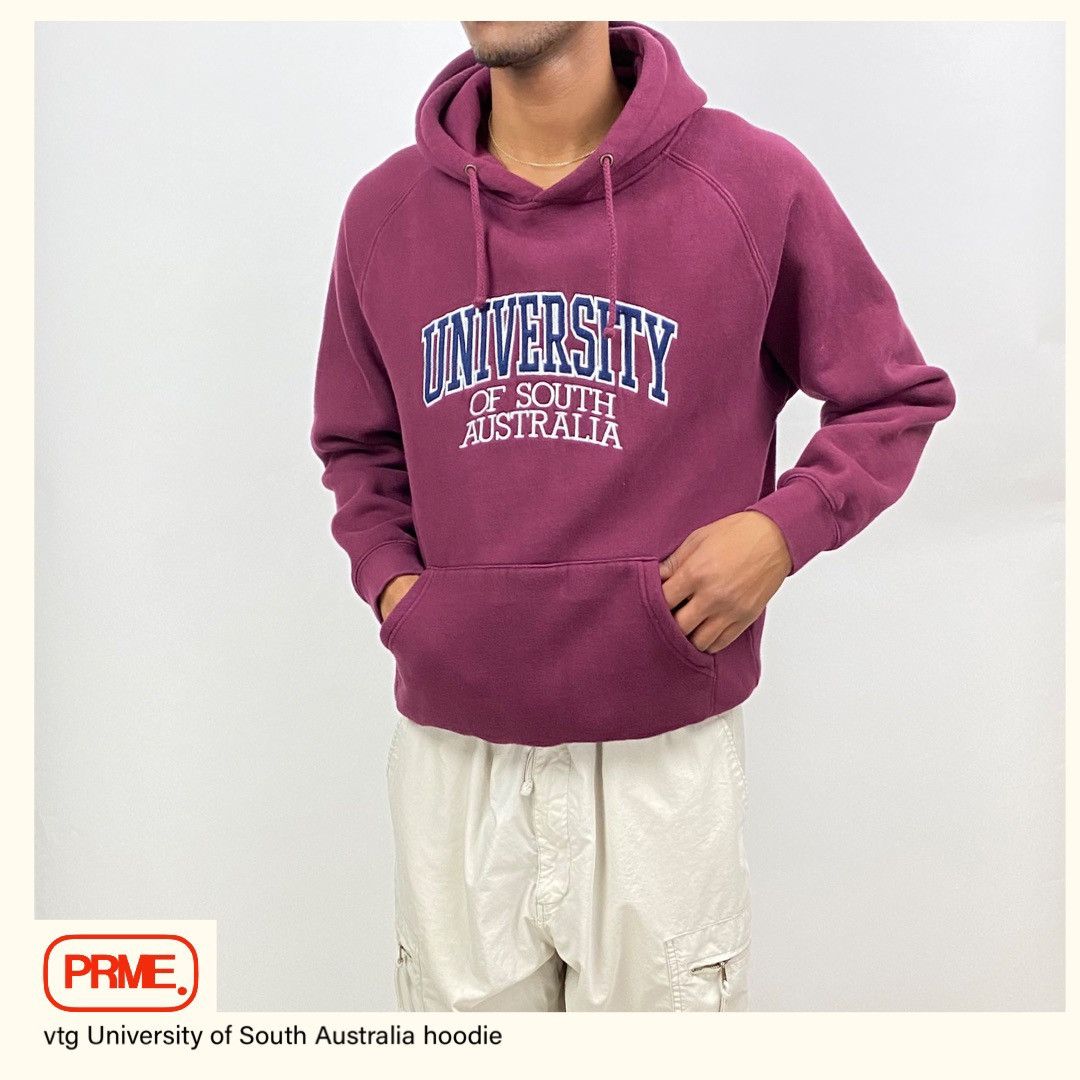 Vintage vintage Y2K UNIVERSITY OF SOUTH AUSTRALIA spellout hoodie Size US M / EU 48-50 / 2 - 1 Thumbnail