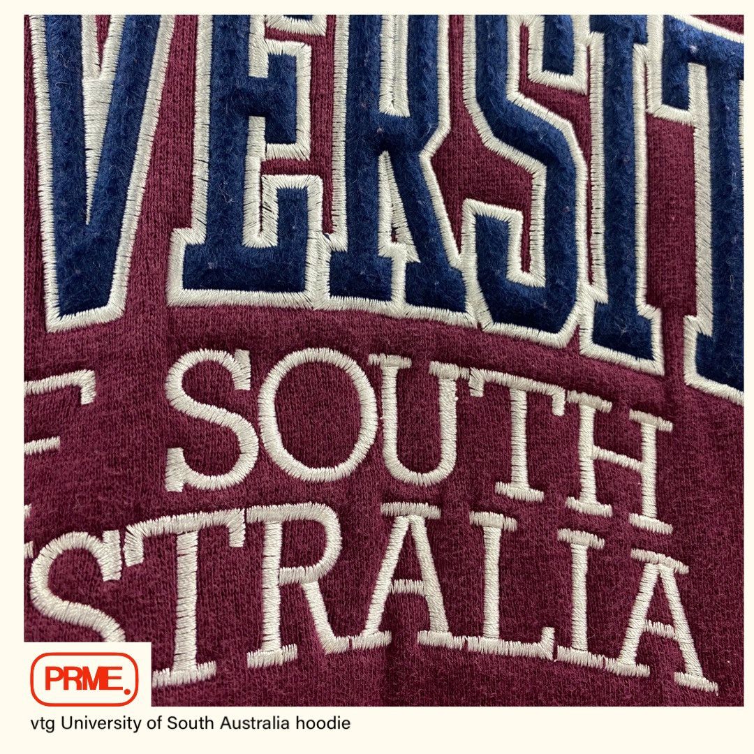 Vintage vintage Y2K UNIVERSITY OF SOUTH AUSTRALIA spellout hoodie Size US M / EU 48-50 / 2 - 5 Thumbnail