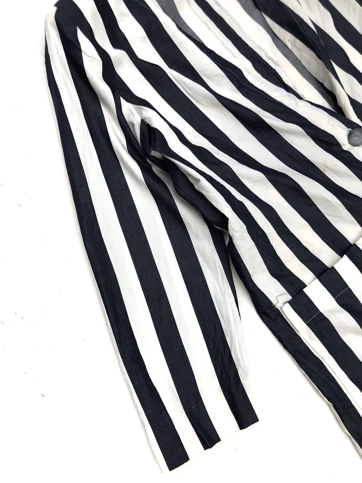 Designer × Japanese Brand Stripes Light Cotton Jackets Size US M / EU 48-50 / 2 - 10 Thumbnail