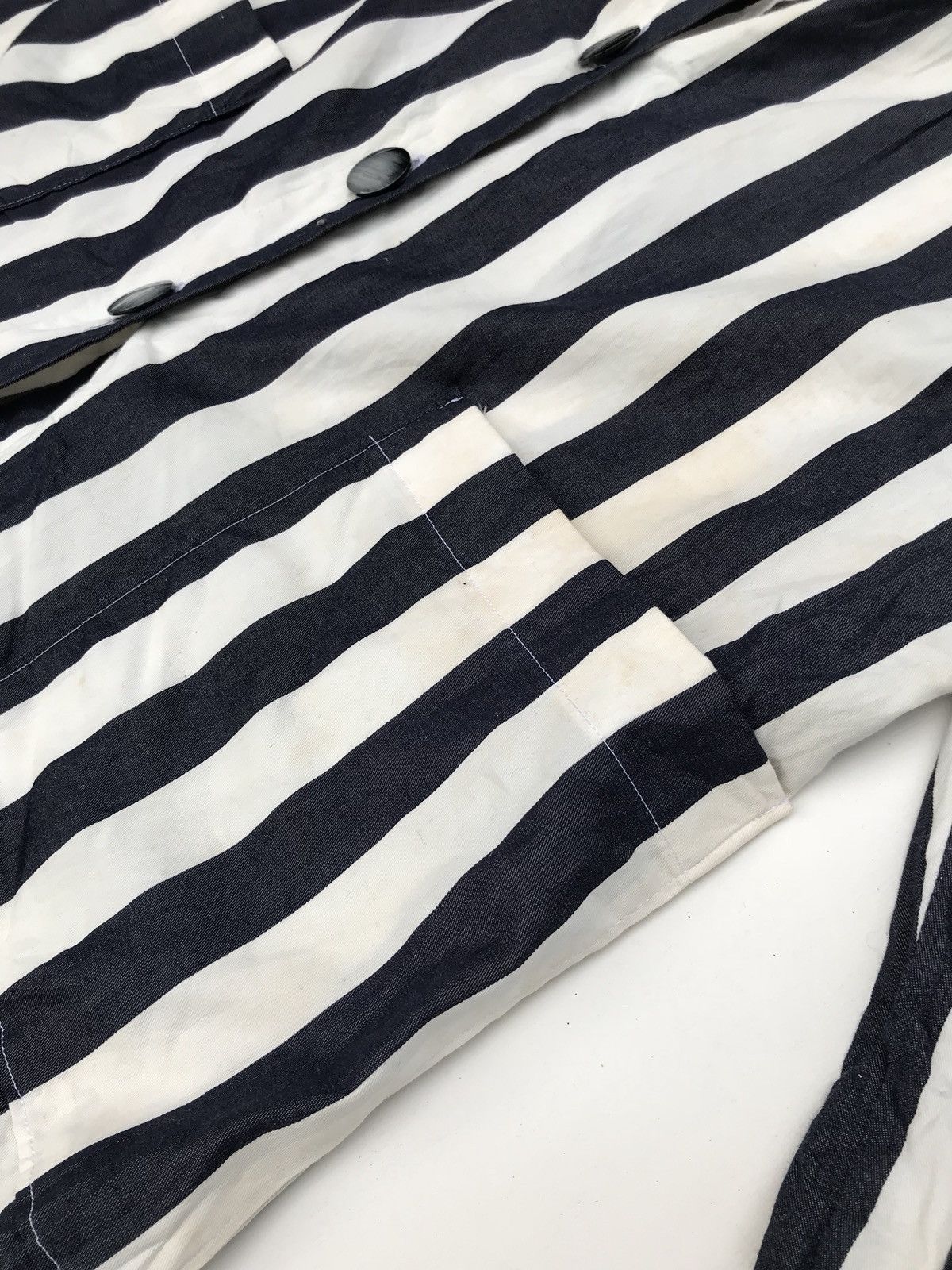 Designer × Japanese Brand Stripes Light Cotton Jackets Size US M / EU 48-50 / 2 - 7 Thumbnail