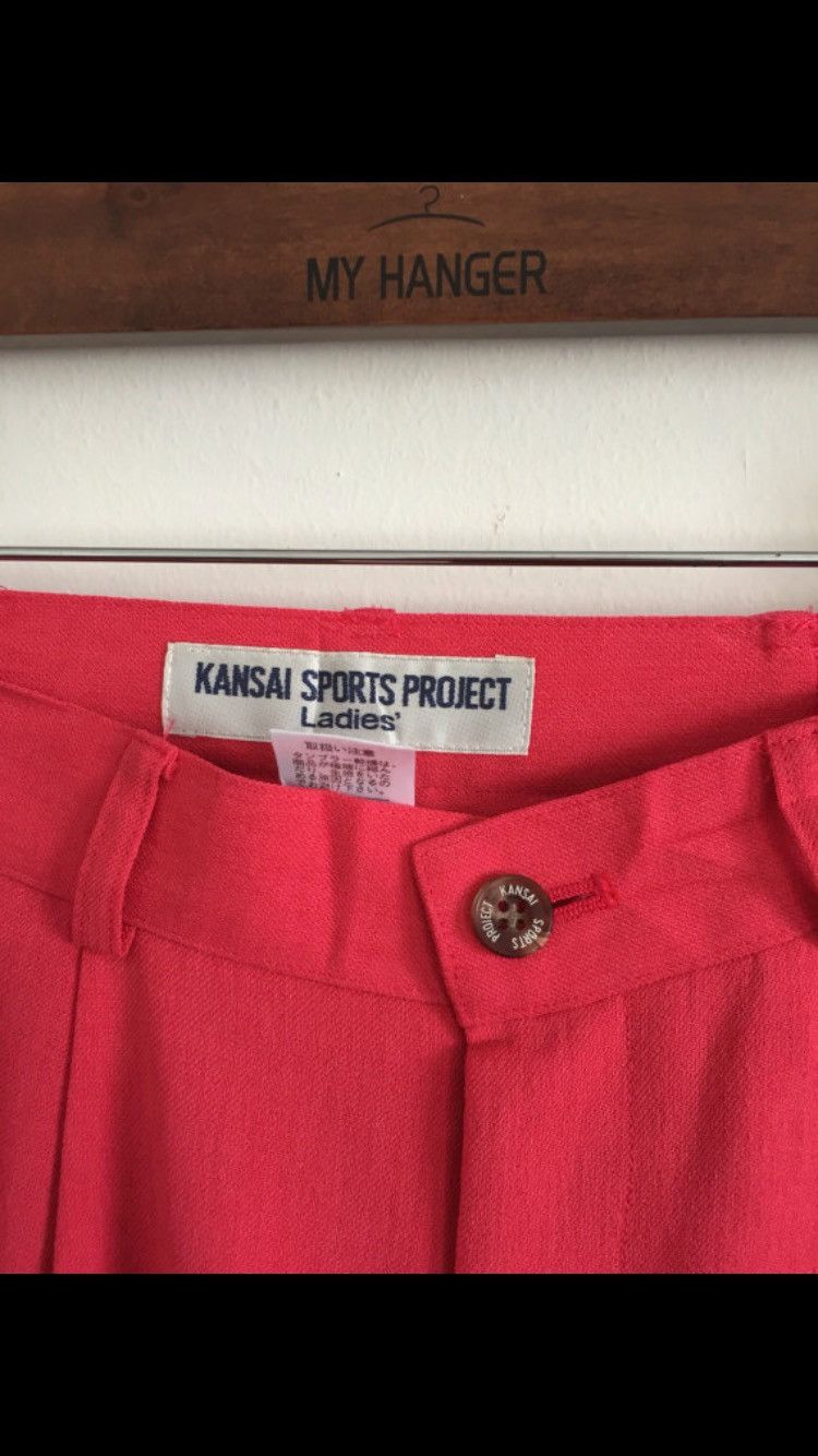 Kansai Yamamoto KANSAI YAMAMOTO Sport Project High Waist Pants waist 24" Size US 26 / EU 42 - 4 Thumbnail