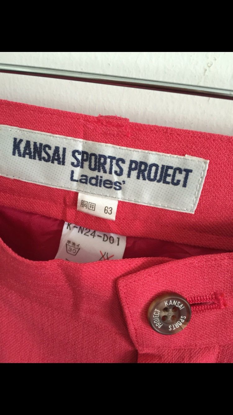 Kansai Yamamoto KANSAI YAMAMOTO Sport Project High Waist Pants waist 24" Size US 26 / EU 42 - 3 Thumbnail