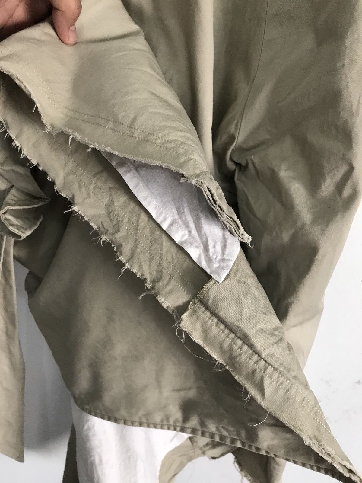 Japanese Brand × Masaki Matsushima Japanese Designer MASAKI MATSUSHIMA Trench Coat Jacket Size US M / EU 48-50 / 2 - 12 Thumbnail
