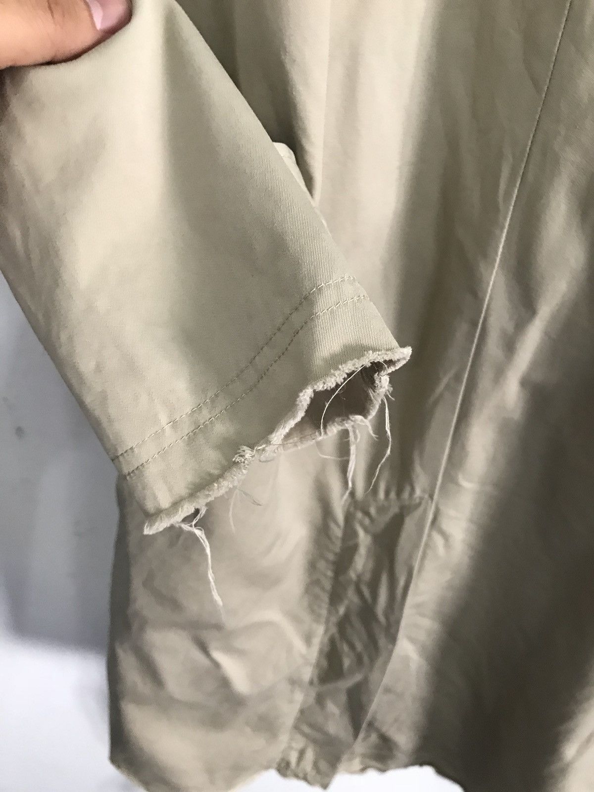 Japanese Brand × Masaki Matsushima Japanese Designer MASAKI MATSUSHIMA Trench Coat Jacket Size US M / EU 48-50 / 2 - 9 Thumbnail