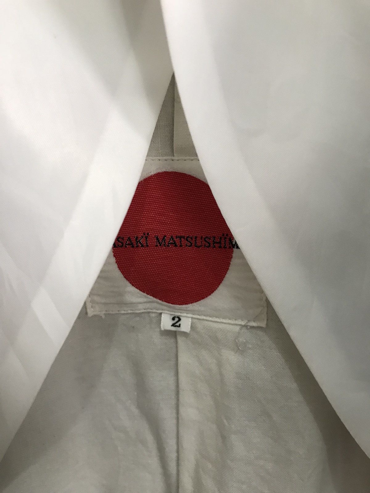 Japanese Brand × Masaki Matsushima Japanese Designer MASAKI MATSUSHIMA Trench Coat Jacket Size US M / EU 48-50 / 2 - 10 Thumbnail