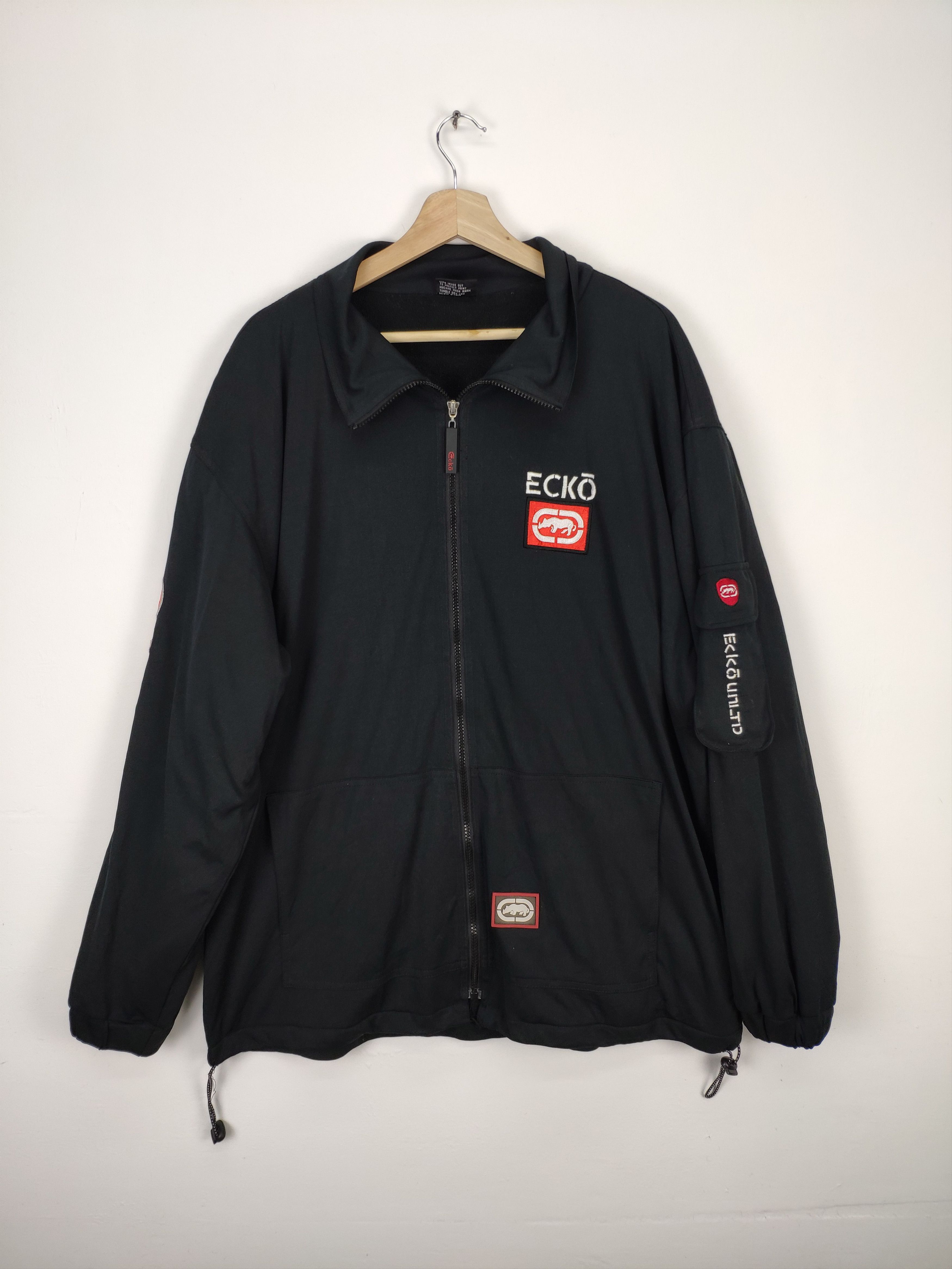 Ecko Unltd. × Vintage Steal 💥 Vintage Ecko Jacket Spell Out Big Logo Size US XXL / EU 58 / 5 - 20 Thumbnail