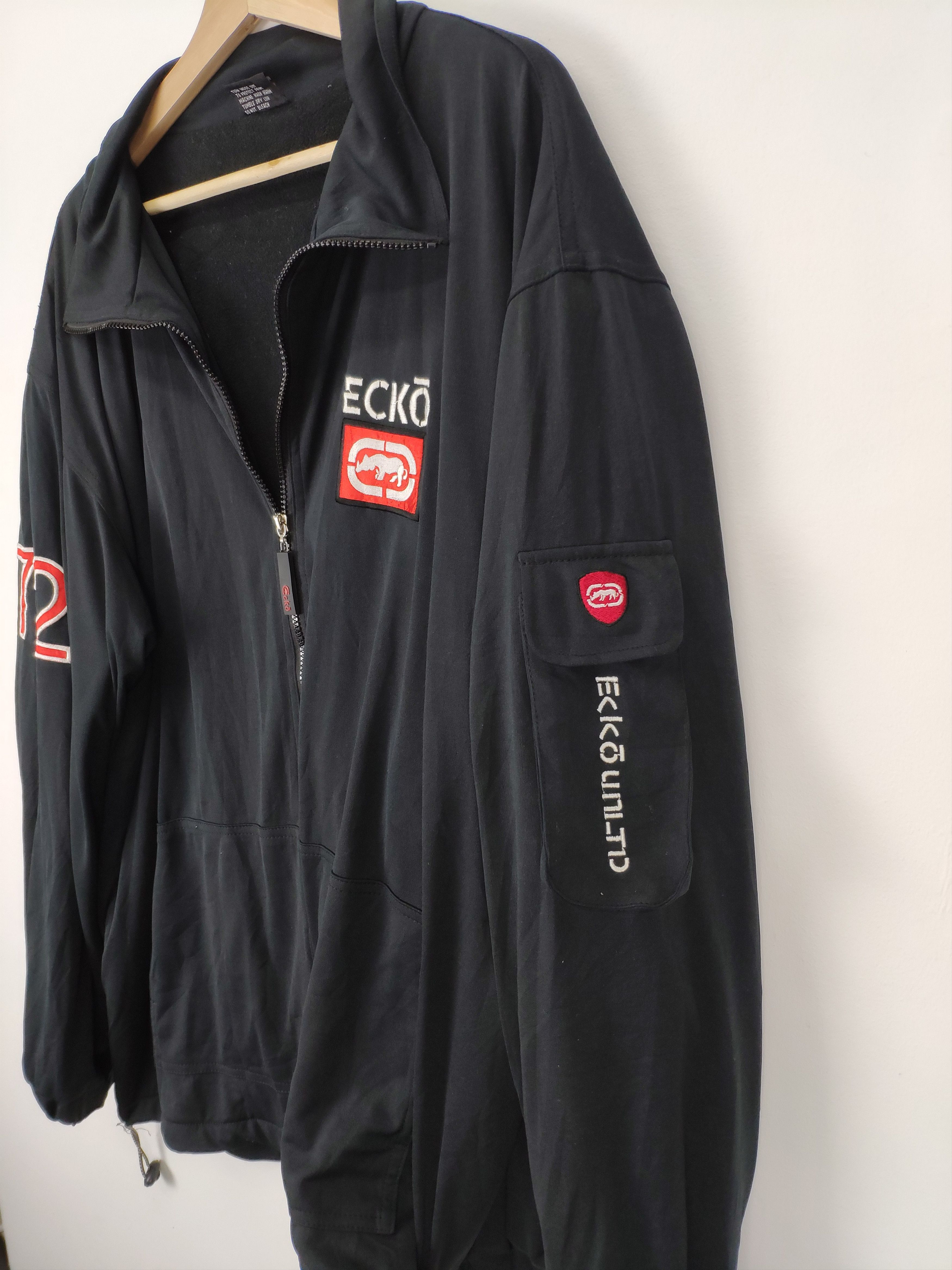 Ecko Unltd. × Vintage Steal 💥 Vintage Ecko Jacket Spell Out Big Logo Size US XXL / EU 58 / 5 - 16 Thumbnail