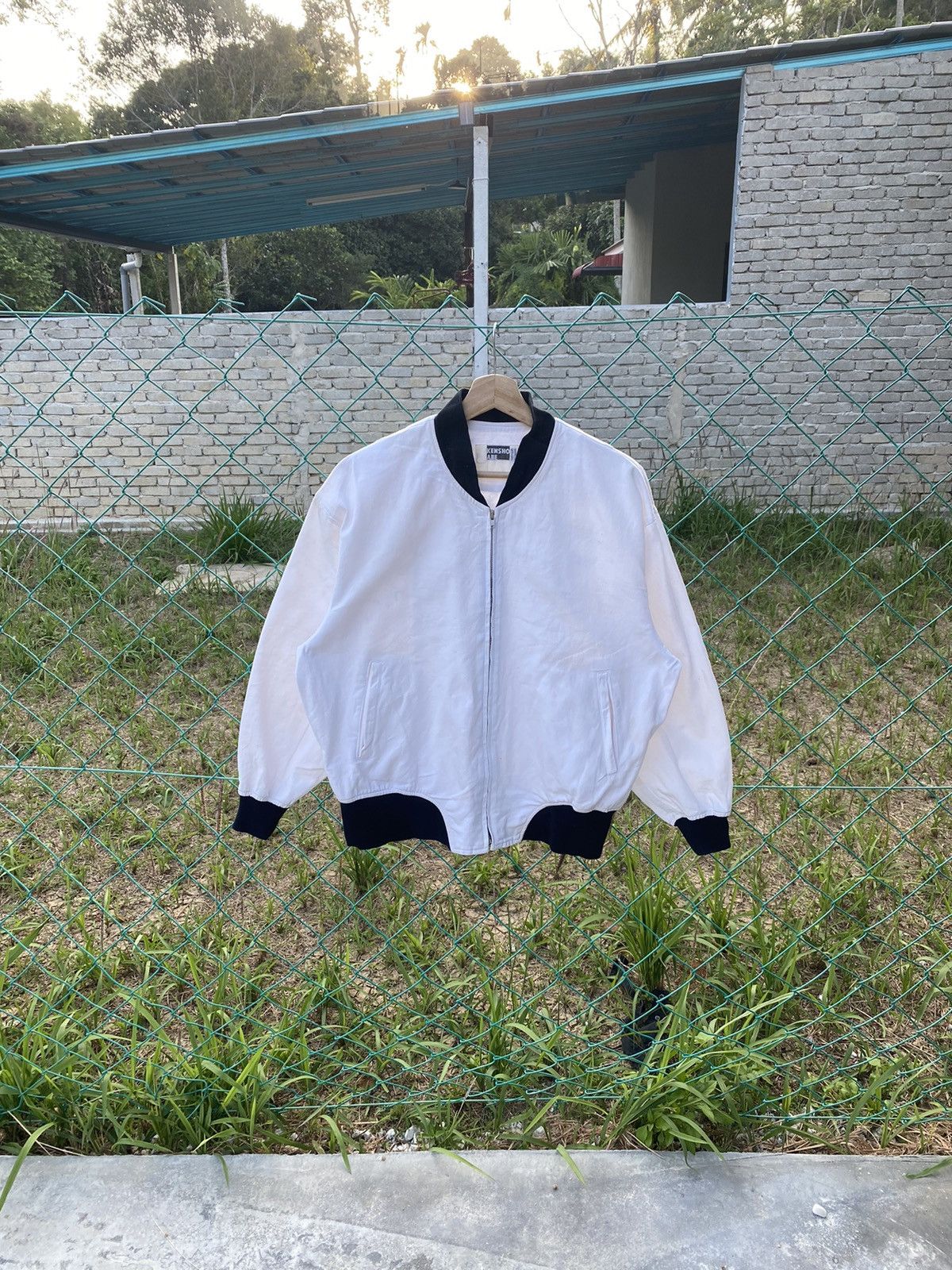Japanese Brand × Kensho Abe Vintage Kensho Abe Spellout Jacket Size US L / EU 52-54 / 3 - 2 Thumbnail