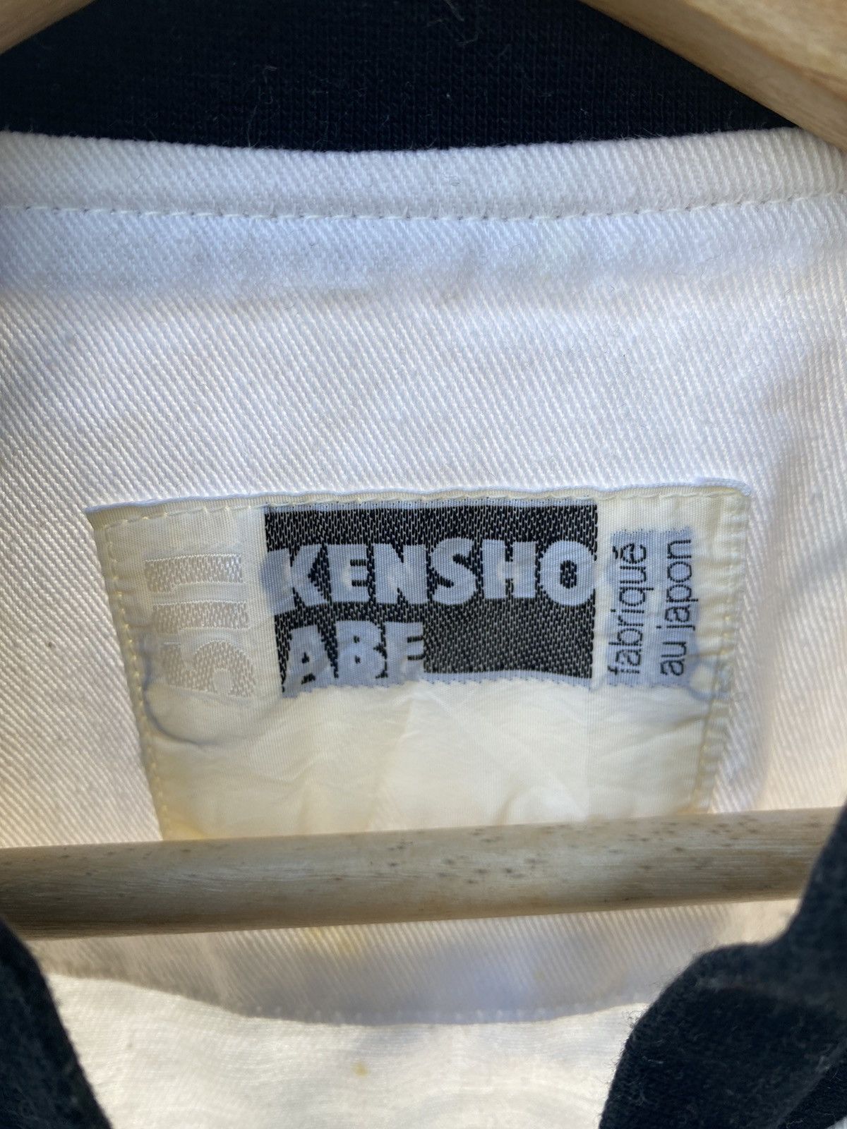 Japanese Brand × Kensho Abe Vintage Kensho Abe Spellout Jacket Size US L / EU 52-54 / 3 - 9 Thumbnail