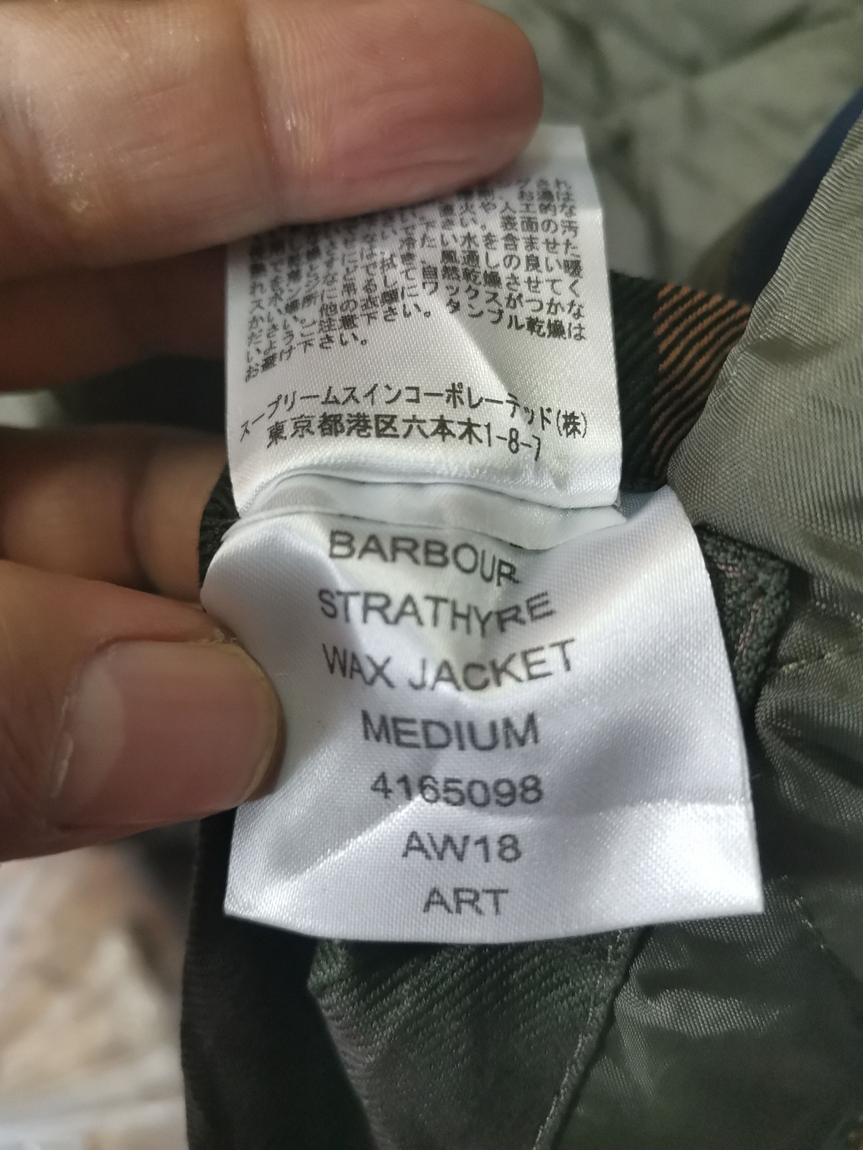 Barbour Vintage Barbour Care Strathyre Wax AW18 Jacket Size US M / EU 48-50 / 2 - 9 Thumbnail