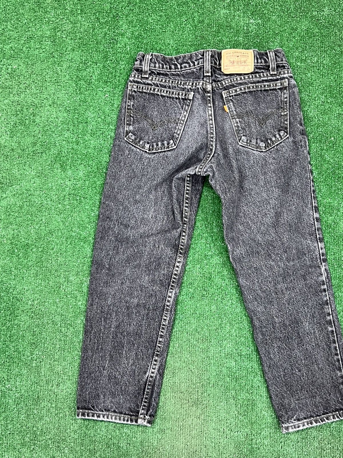 Levi's Vintage 90s Orange Tab 505 Classic Fit Jeans Size US 30 / EU 46 - 7 Thumbnail