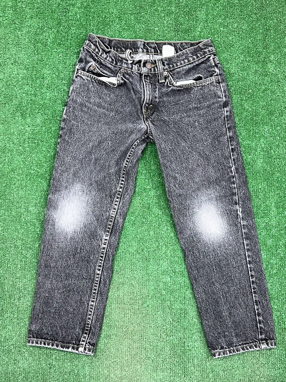 Levi's Vintage 90s Orange Tab 505 Classic Fit Jeans Size US 30 / EU 46 - 3 Thumbnail