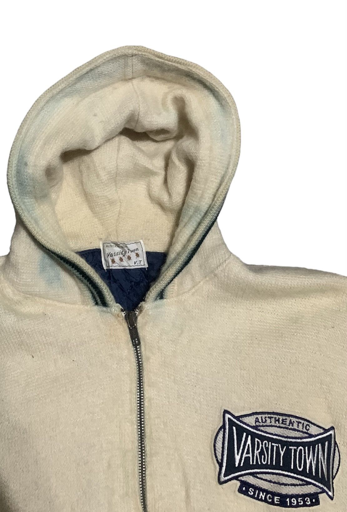 Japanese Brand Vintage Japanese Brand Varsity Town Wool Varsity Jacket Size US L / EU 52-54 / 3 - 7 Thumbnail