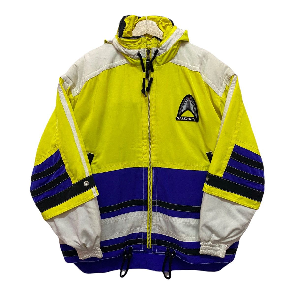 Salomon × Yves Salomon RARE🔥⛷SALOMON TRICOLOUR SKI HEAVY JACKET KEVLAR Size US XL / EU 56 / 4 - 1 Thumbnail