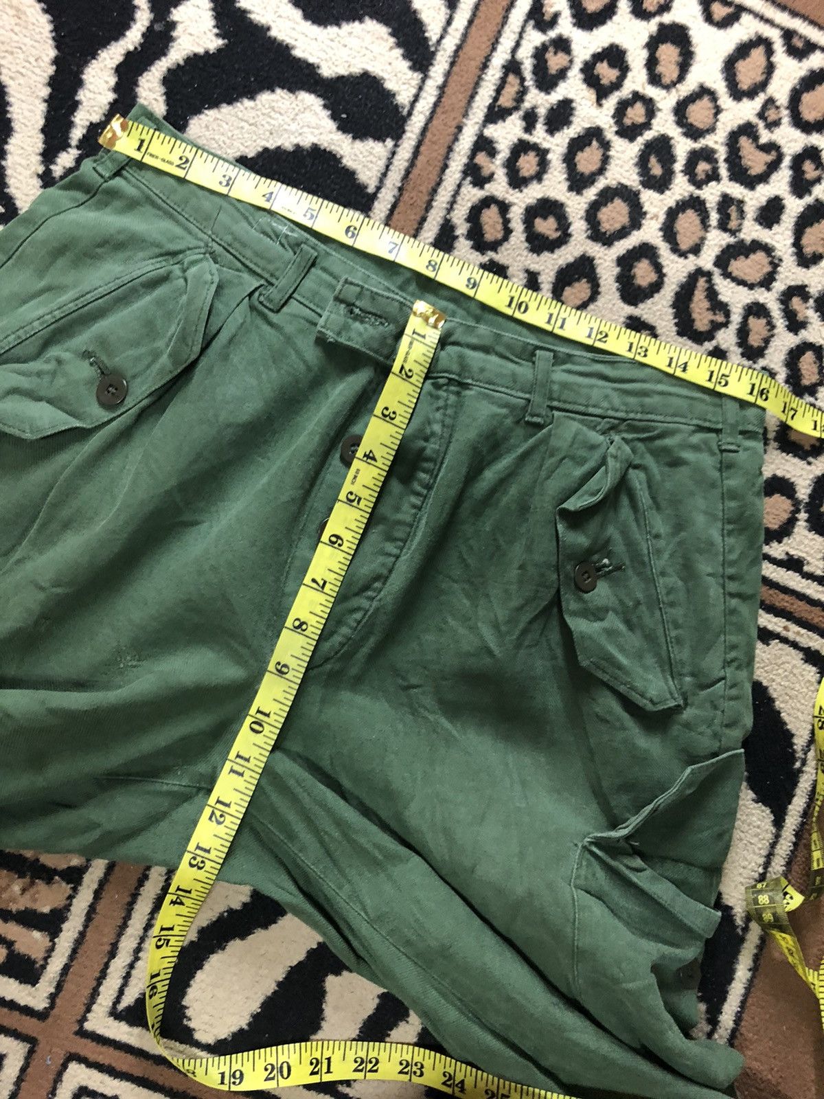 Vintage VINTAGE #F6 #C50 SWEADISH OG MILITARY BAGGY PANTS Size US 32 / EU 48 - 10 Thumbnail