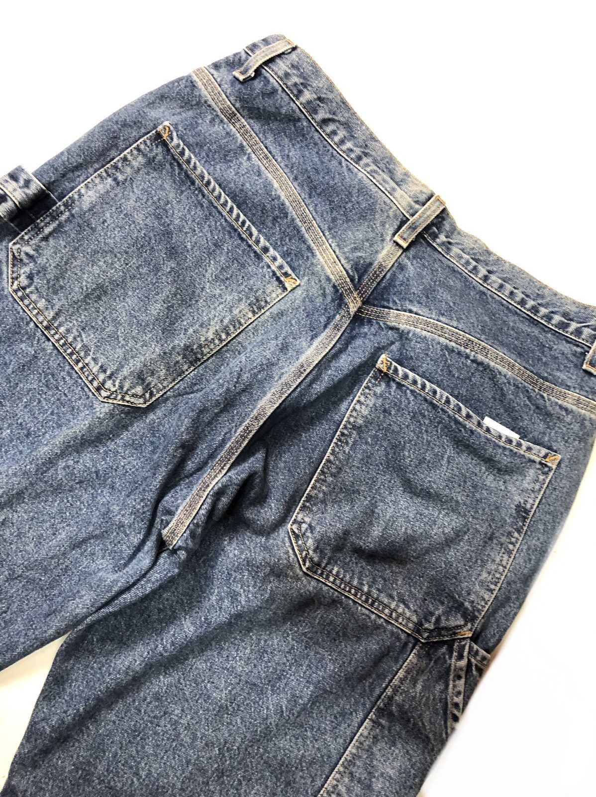 Calvin Klein × Vintage VINTAGE 90s CALVIN KLEIN WORKWEAR CARPENTER DENIM Size US 32 / EU 48 - 4 Thumbnail