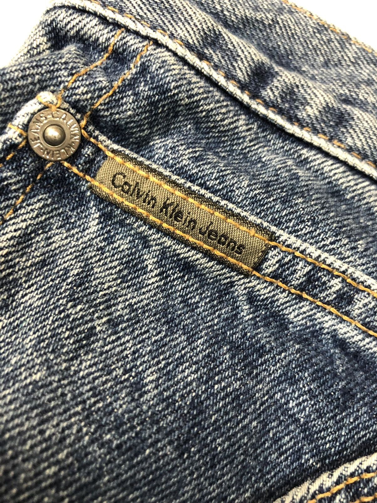 Calvin Klein × Vintage VINTAGE 90s CALVIN KLEIN WORKWEAR CARPENTER DENIM Size US 32 / EU 48 - 12 Thumbnail