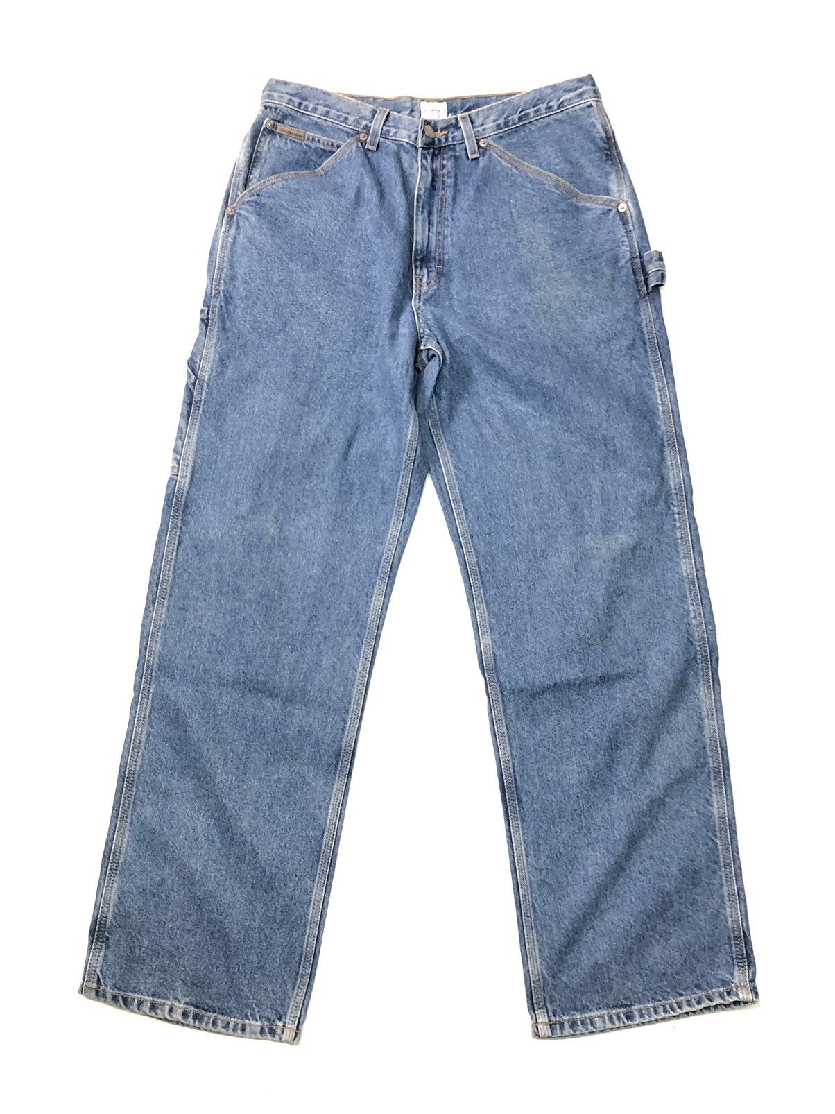 Calvin Klein × Vintage VINTAGE 90s CALVIN KLEIN WORKWEAR CARPENTER DENIM Size US 32 / EU 48 - 9 Thumbnail
