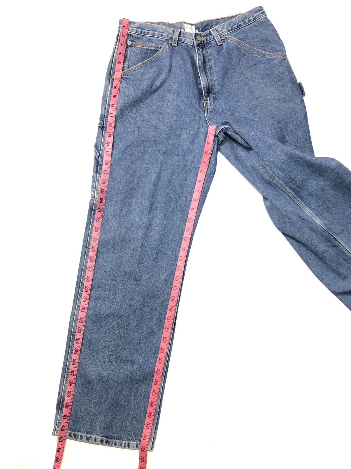 Calvin Klein × Vintage VINTAGE 90s CALVIN KLEIN WORKWEAR CARPENTER DENIM Size US 32 / EU 48 - 20 Thumbnail