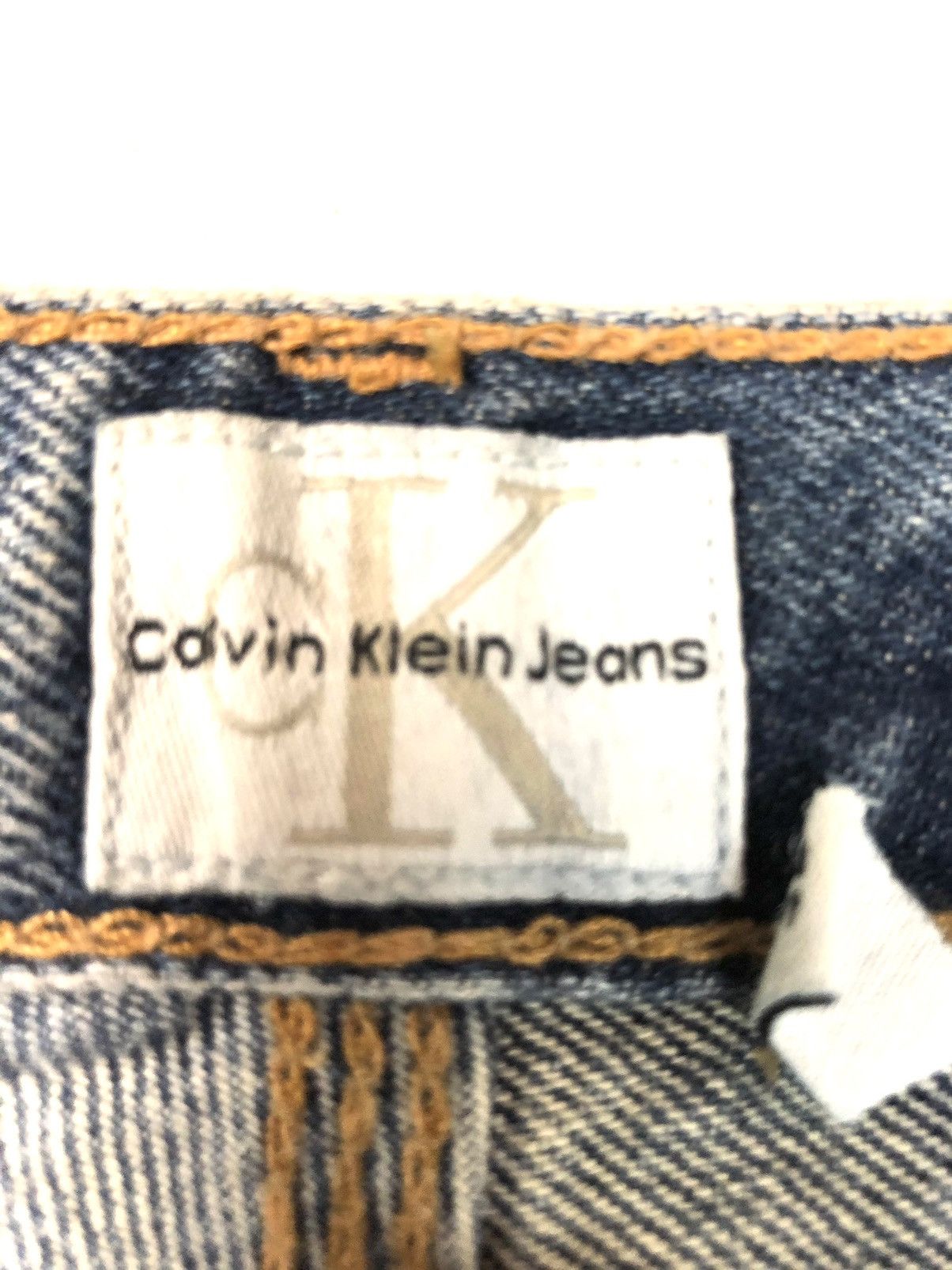 Calvin Klein × Vintage VINTAGE 90s CALVIN KLEIN WORKWEAR CARPENTER DENIM Size US 32 / EU 48 - 14 Thumbnail
