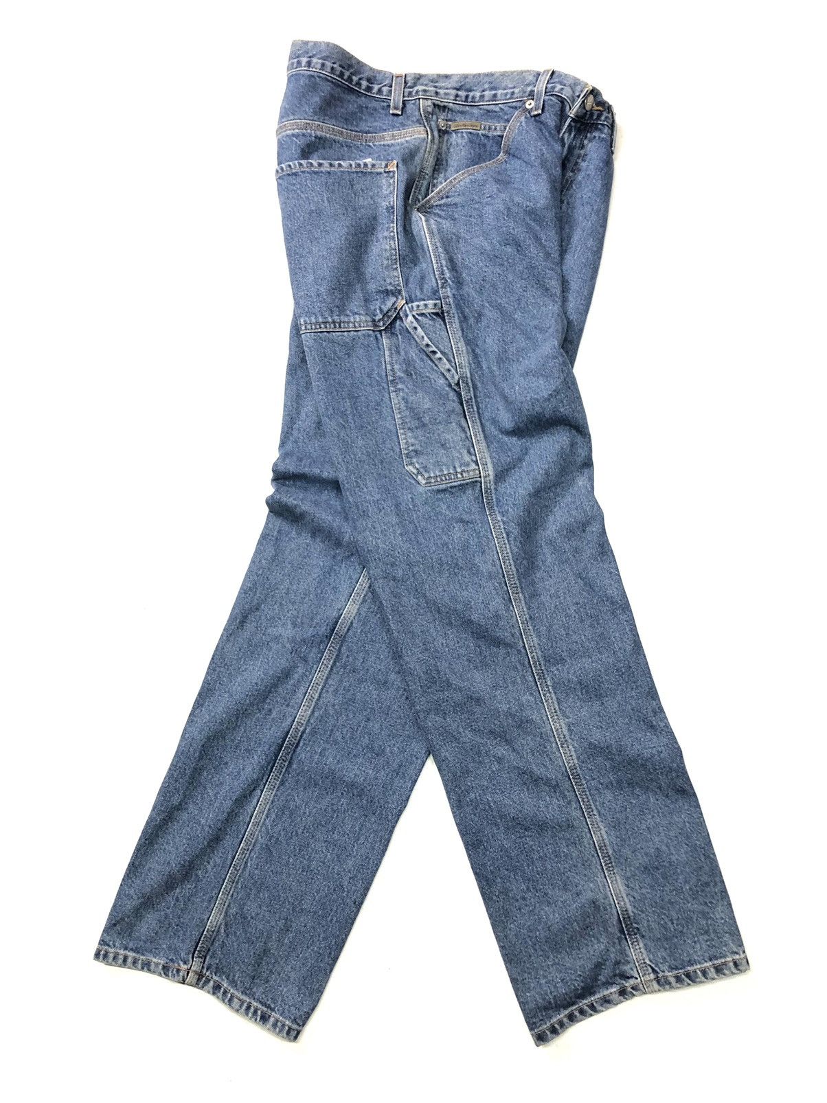 Calvin Klein × Vintage VINTAGE 90s CALVIN KLEIN WORKWEAR CARPENTER DENIM Size US 32 / EU 48 - 1 Thumbnail