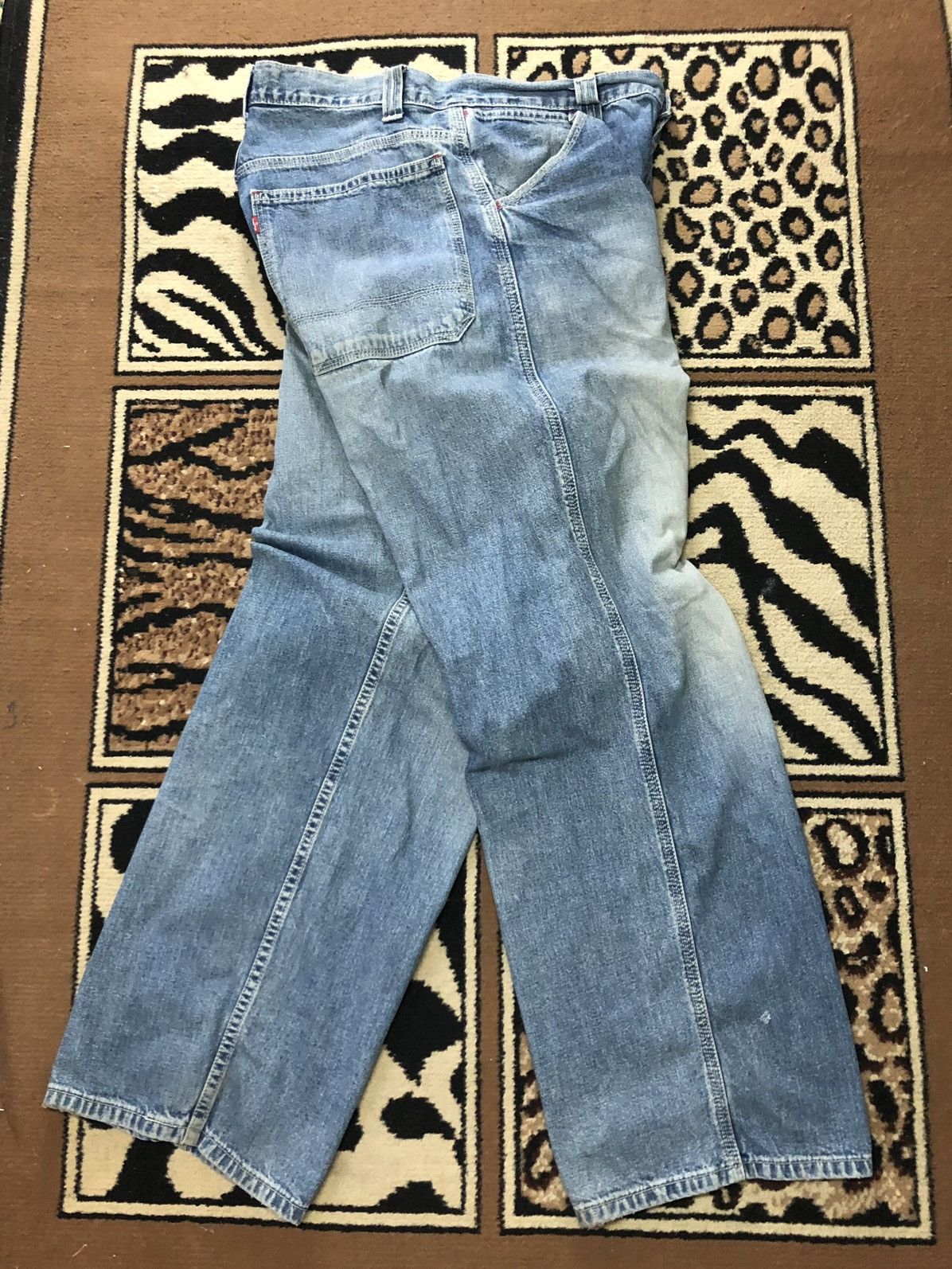 Levi's × Vintage VINTAGE 90s LEVIS WORKWEAR BLUE WASH DENIM Size US 32 / EU 48 - 5 Thumbnail