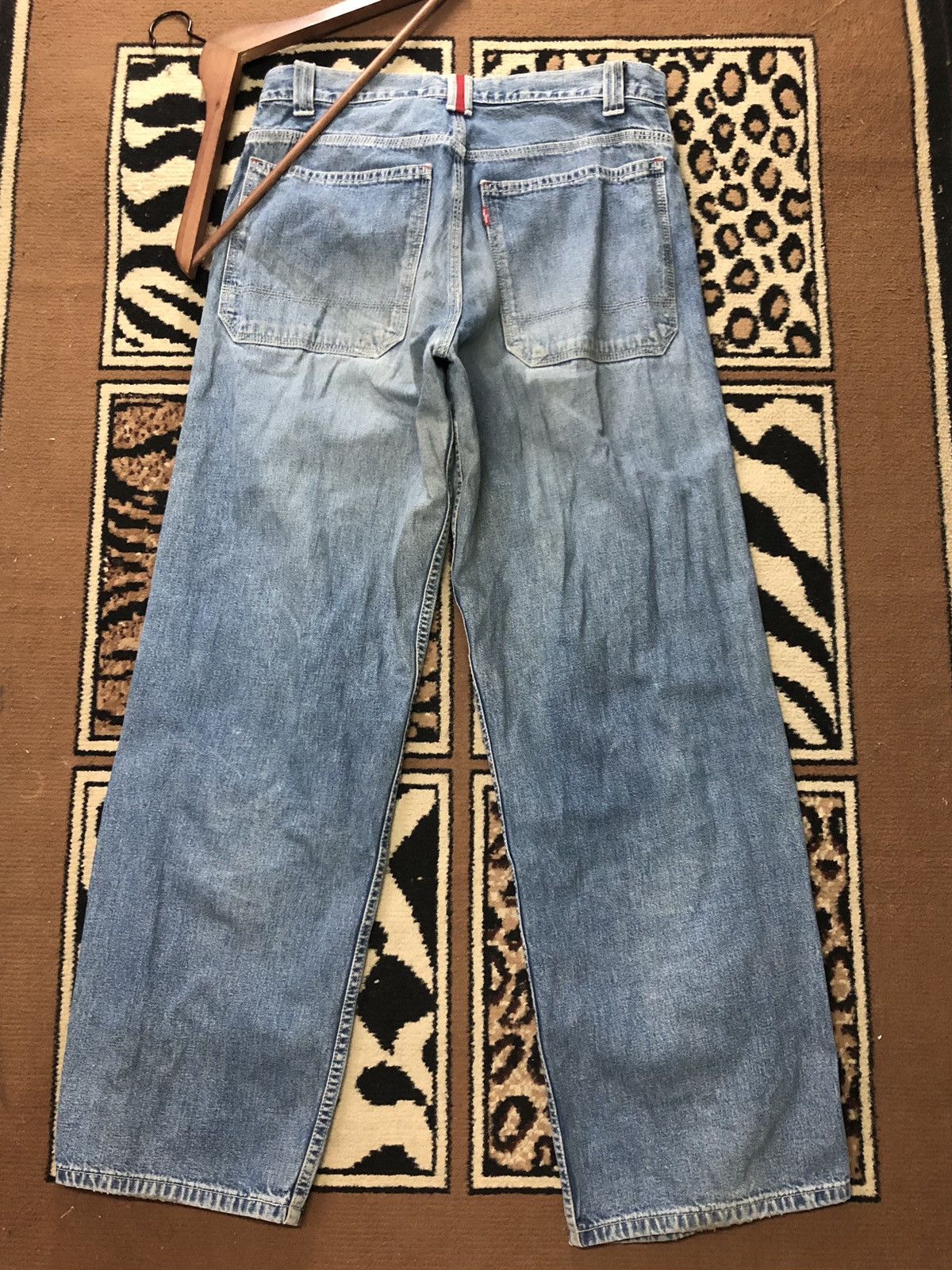 Levi's × Vintage VINTAGE 90s LEVIS WORKWEAR BLUE WASH DENIM Size US 32 / EU 48 - 1 Thumbnail