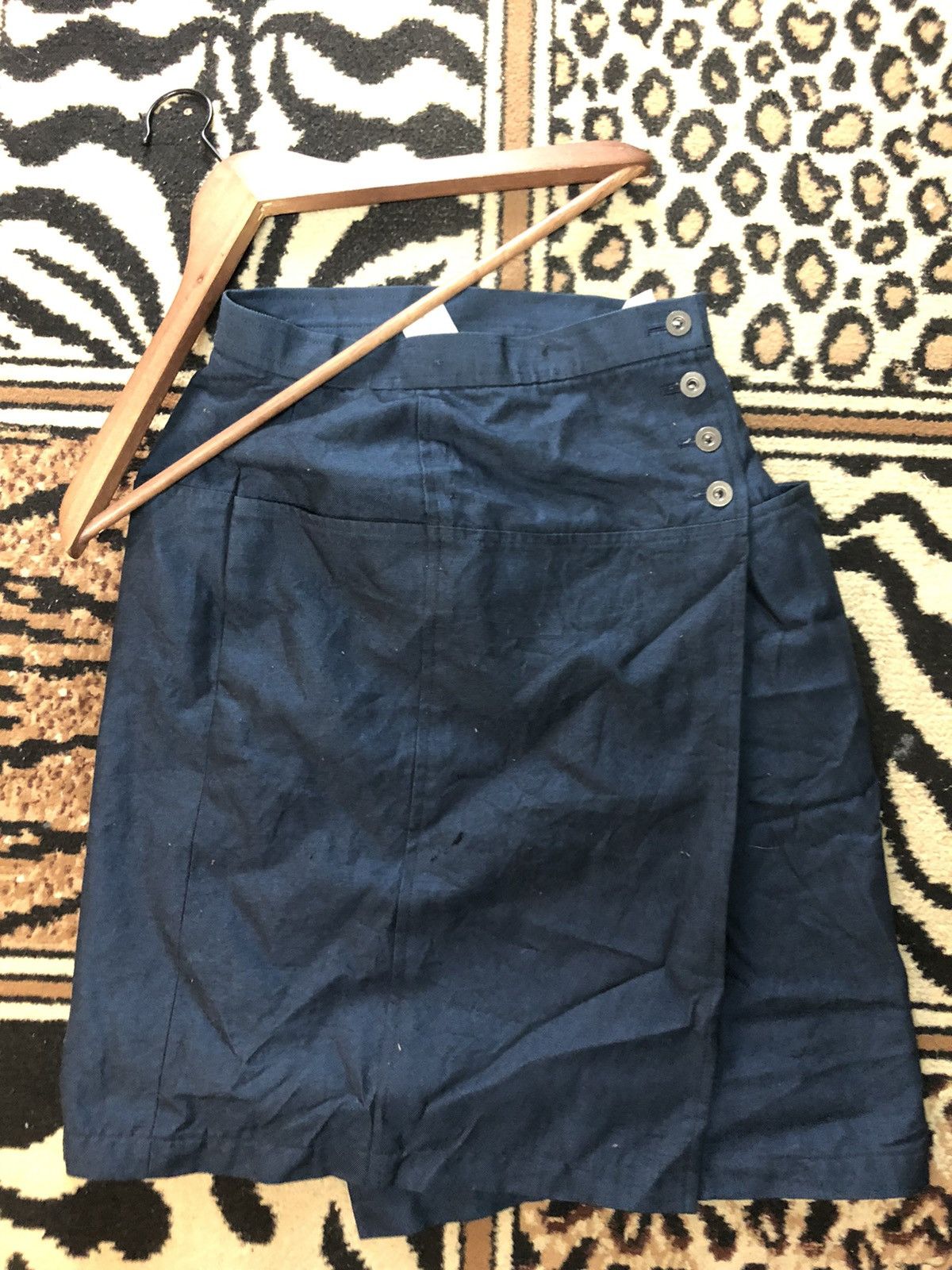 Christian Dior Monsieur × Designer × Vintage VINTAGE CHRISTIAN DIOR SHORT SKIRT Size 26" / US 2 / IT 38 - 2 Thumbnail