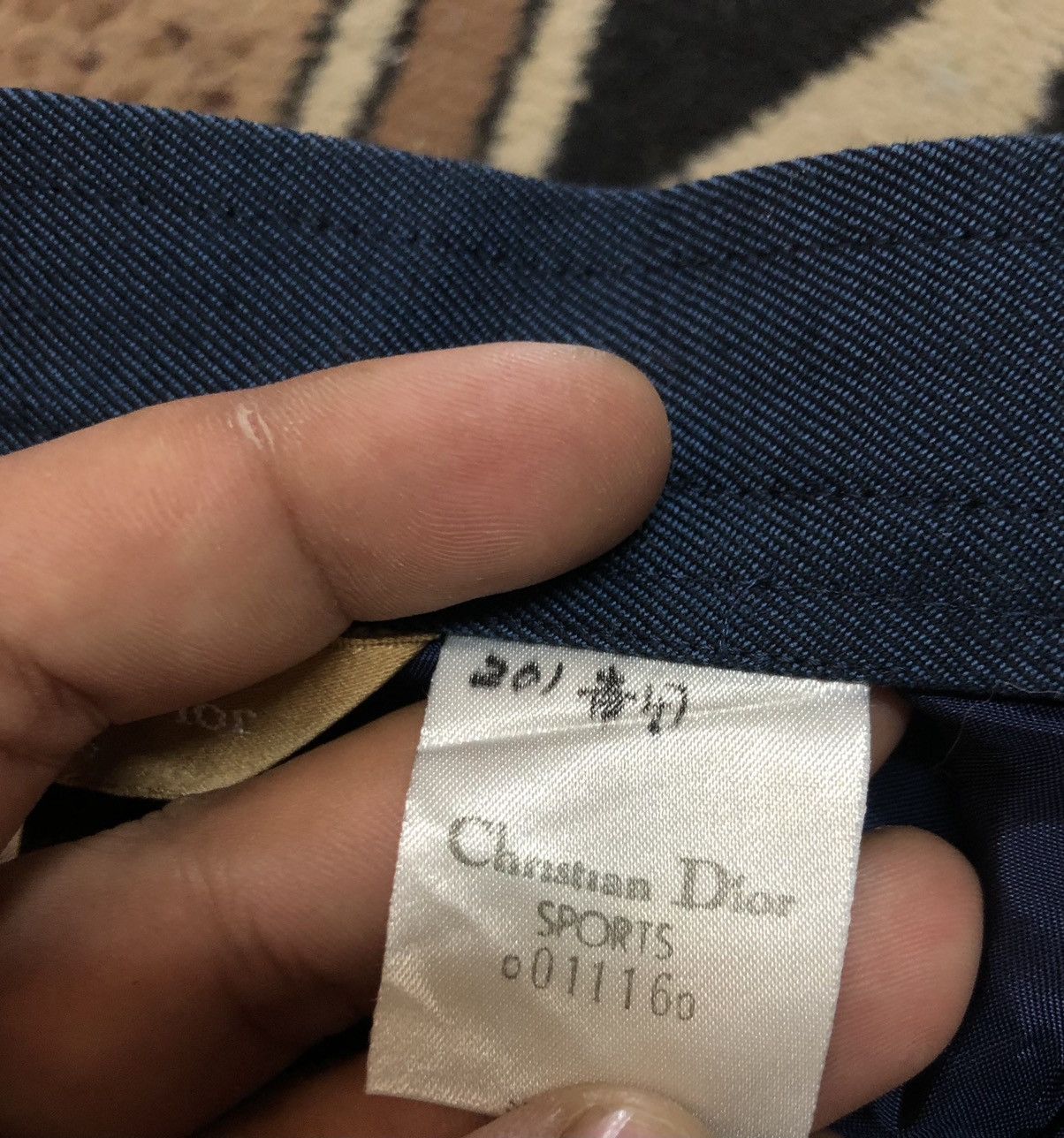 Christian Dior Monsieur × Designer × Vintage VINTAGE CHRISTIAN DIOR SHORT SKIRT Size 26" / US 2 / IT 38 - 4 Thumbnail