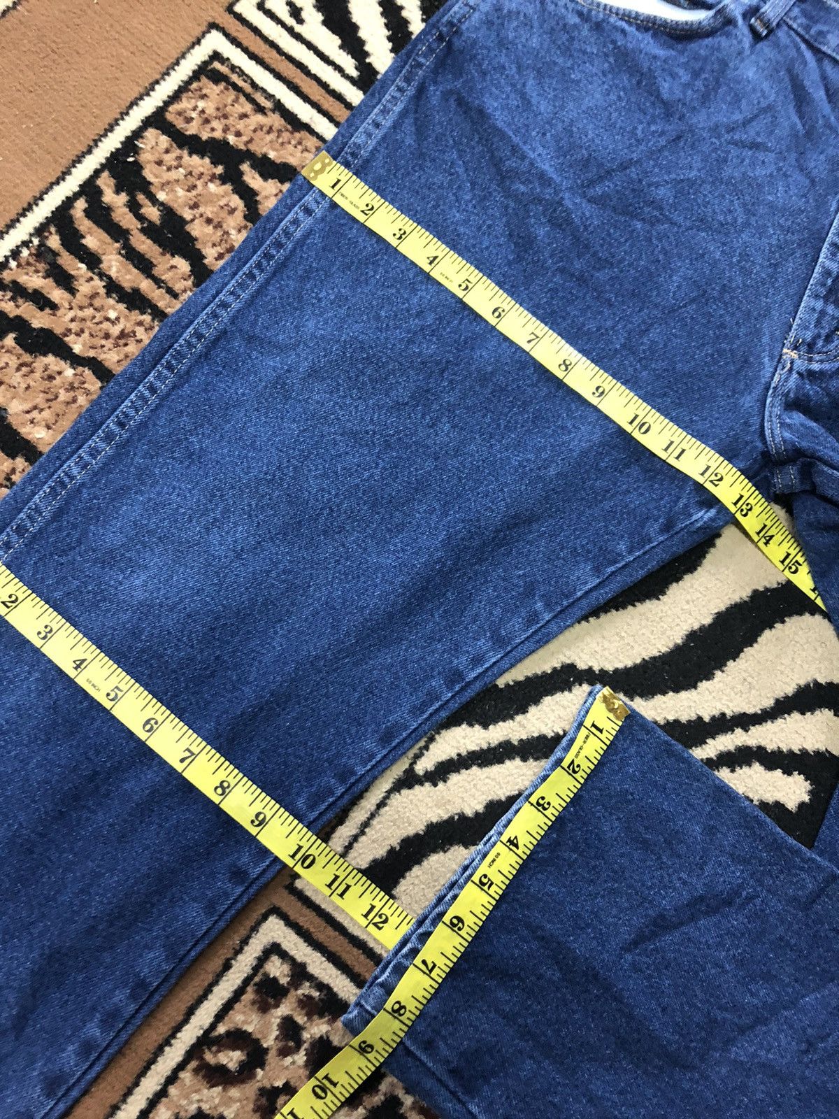 Vintage × Wrangler VINTAGE WRANGLER RUGGED WEAR BLUE DENIM Size US 36 / EU 52 - 15 Thumbnail