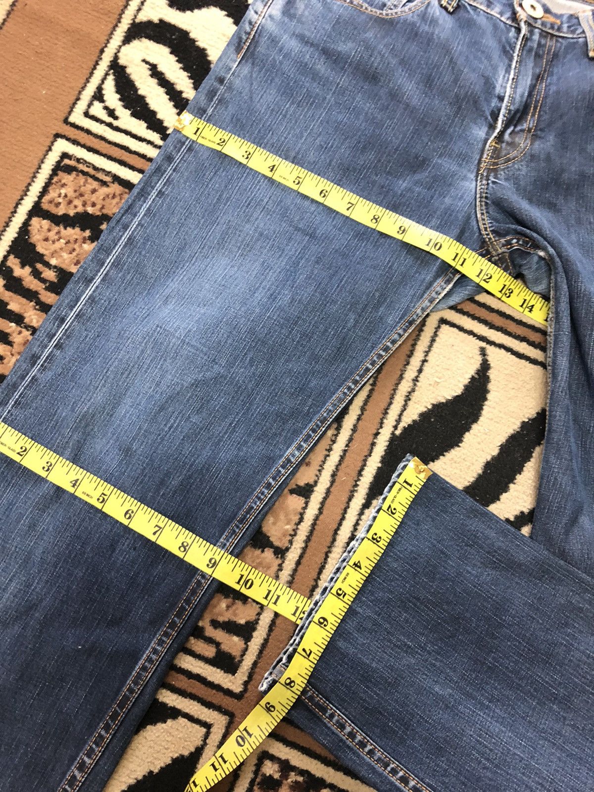 Levi's × Vintage VINTAGE 90s LEVIS BLUE WASH DENIM Size US 33 - 14 Thumbnail