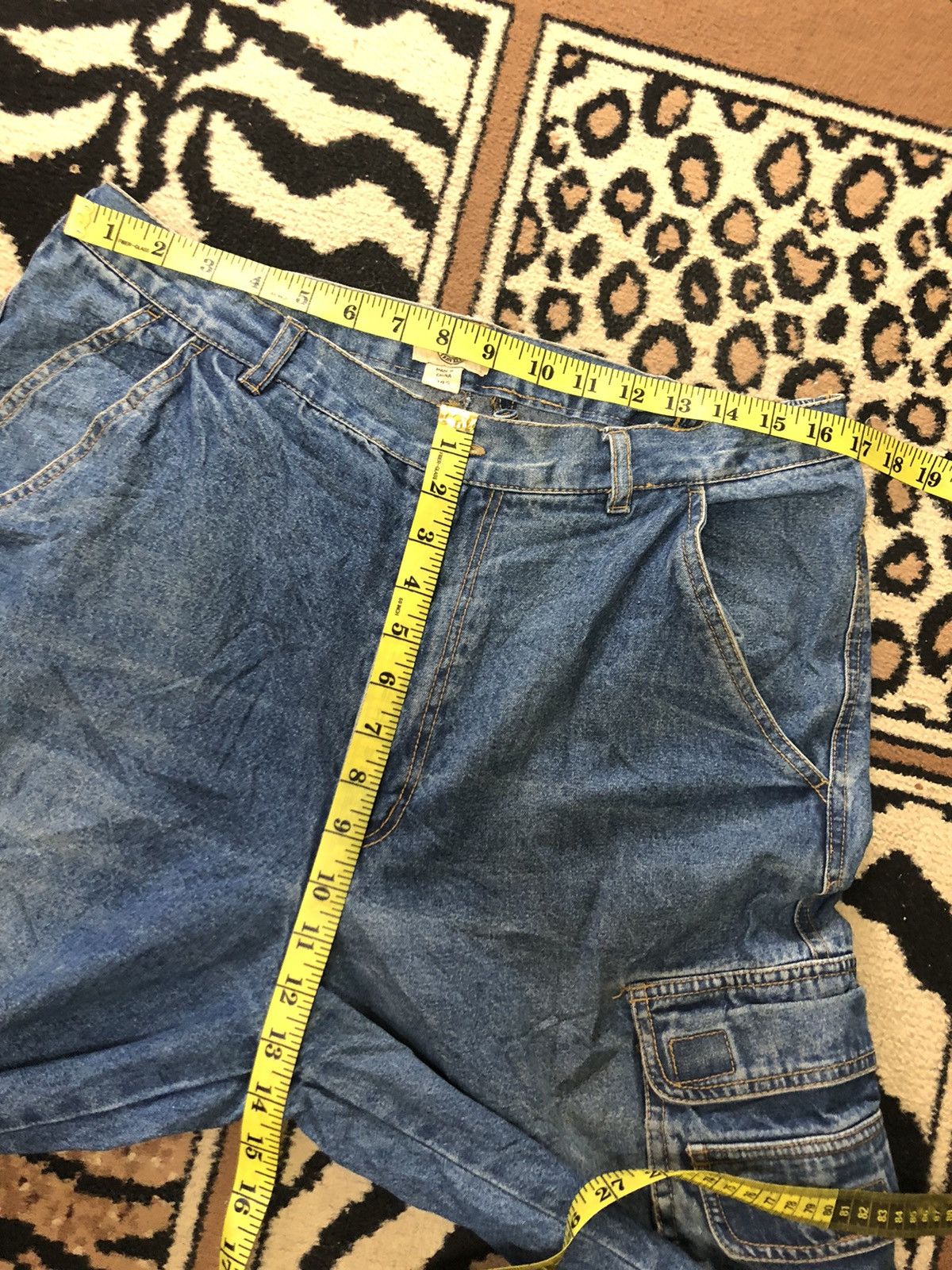 Haband × Vintage VINTAGE HABAND TRAVELER CARGO MULTI POCKET DENIM Size US 33 - 9 Thumbnail